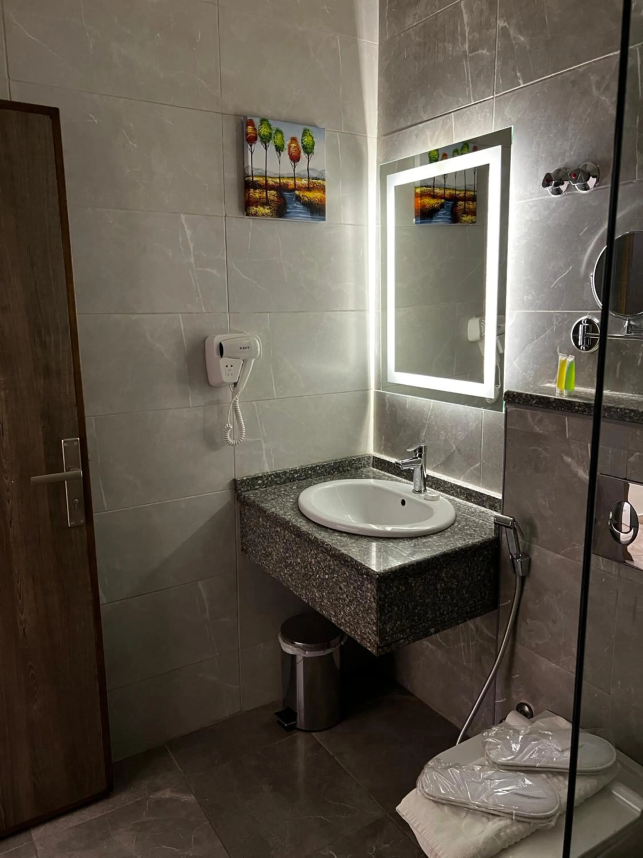 Bathroom in Sky Hotel