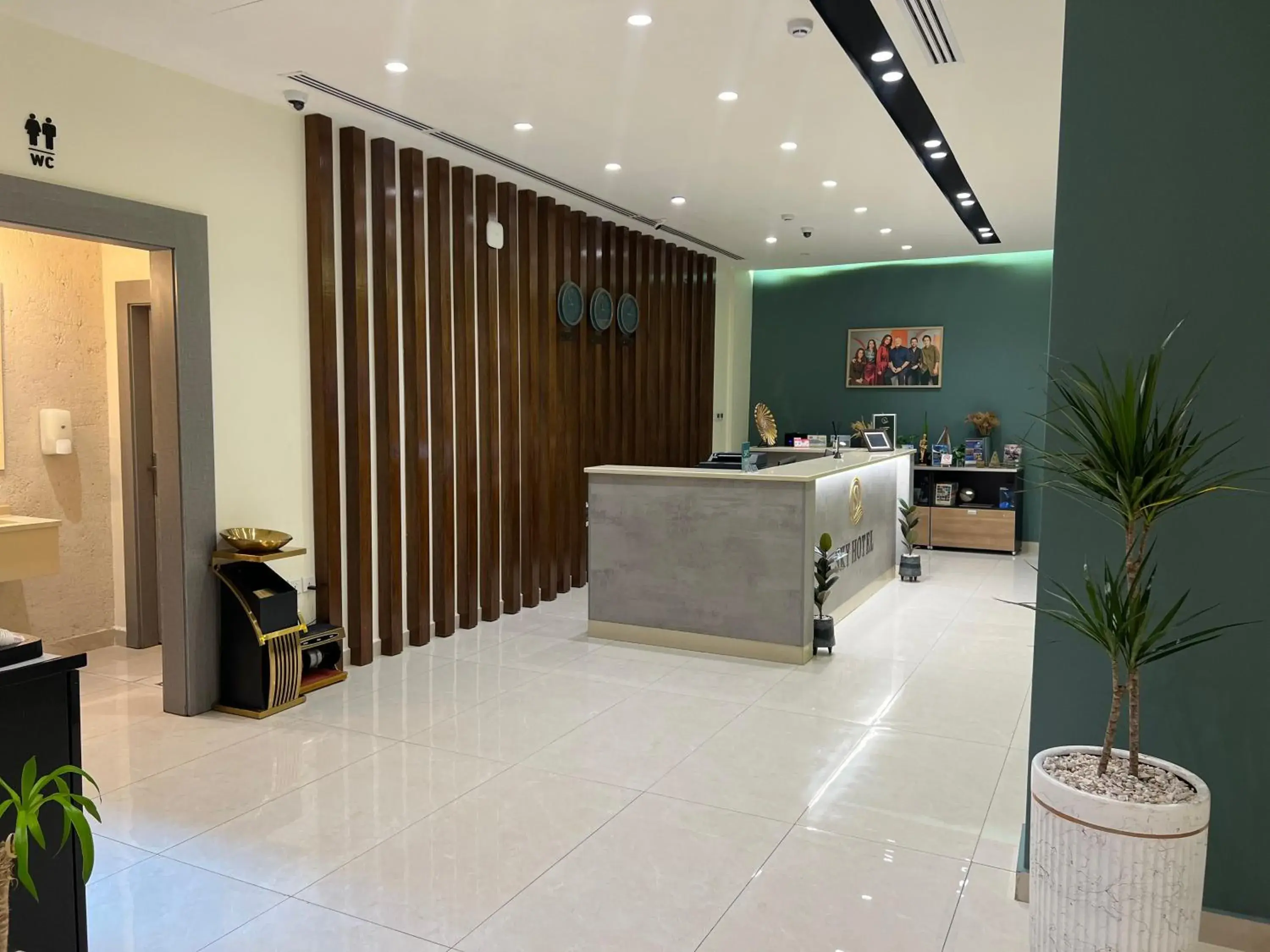 Lobby or reception in Sky Hotel Lobby or reception in Sky Hotel