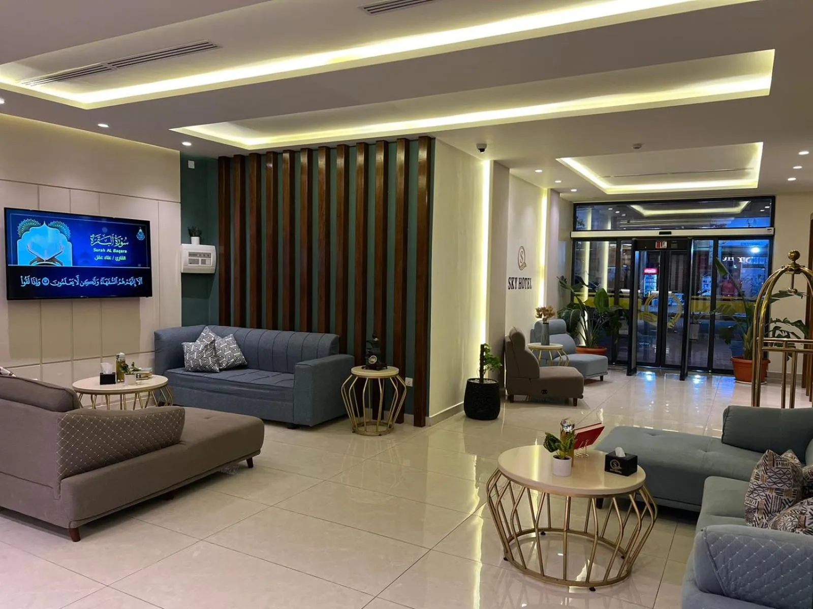Lobby or reception in Sky Hotel
