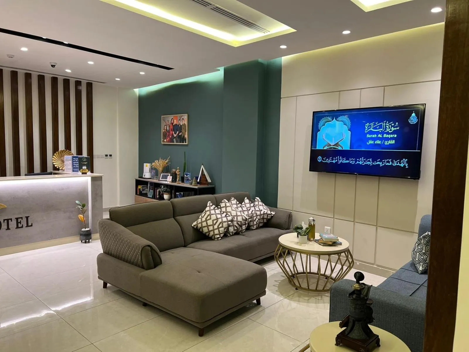 Lobby or reception in Sky Hotel