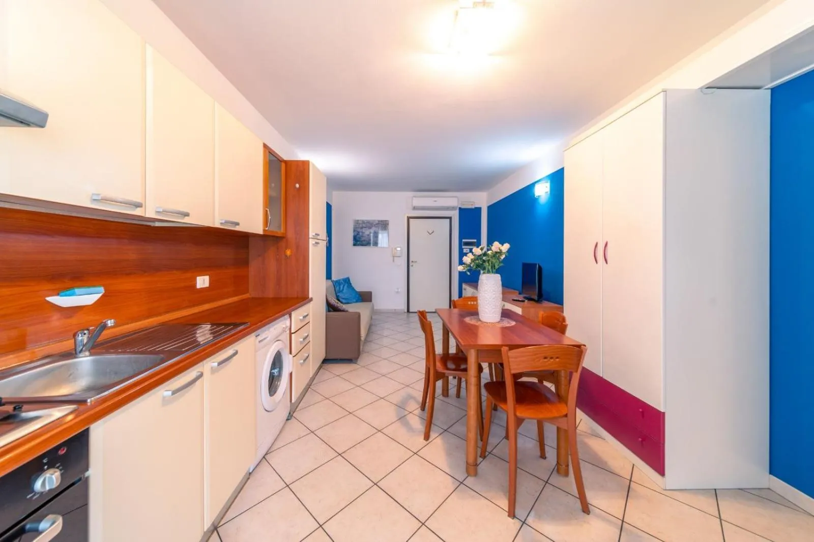 Kitchen or kitchenette in Residence Alessandra