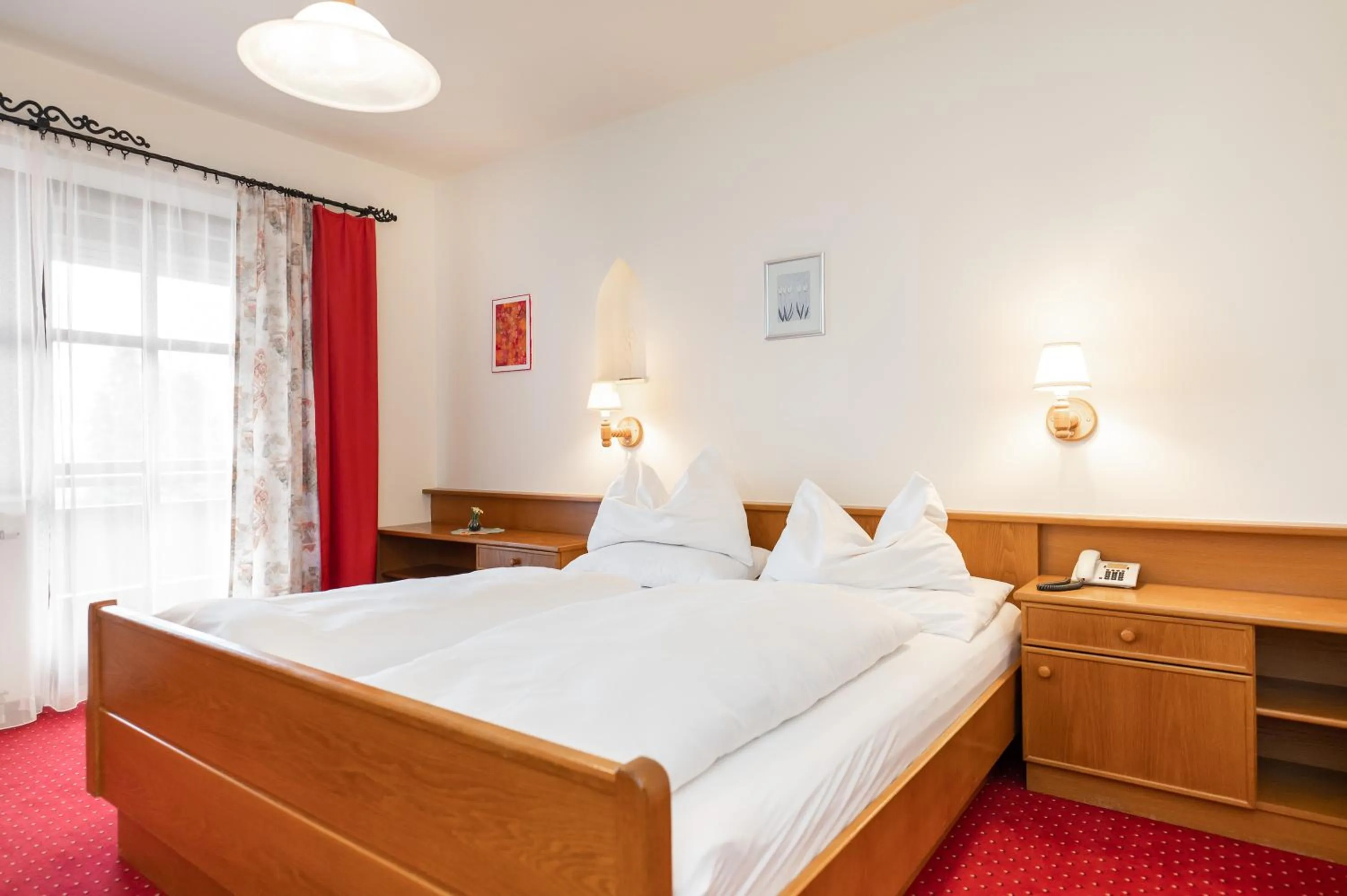 Bed in PANORAMA SportHOTEL