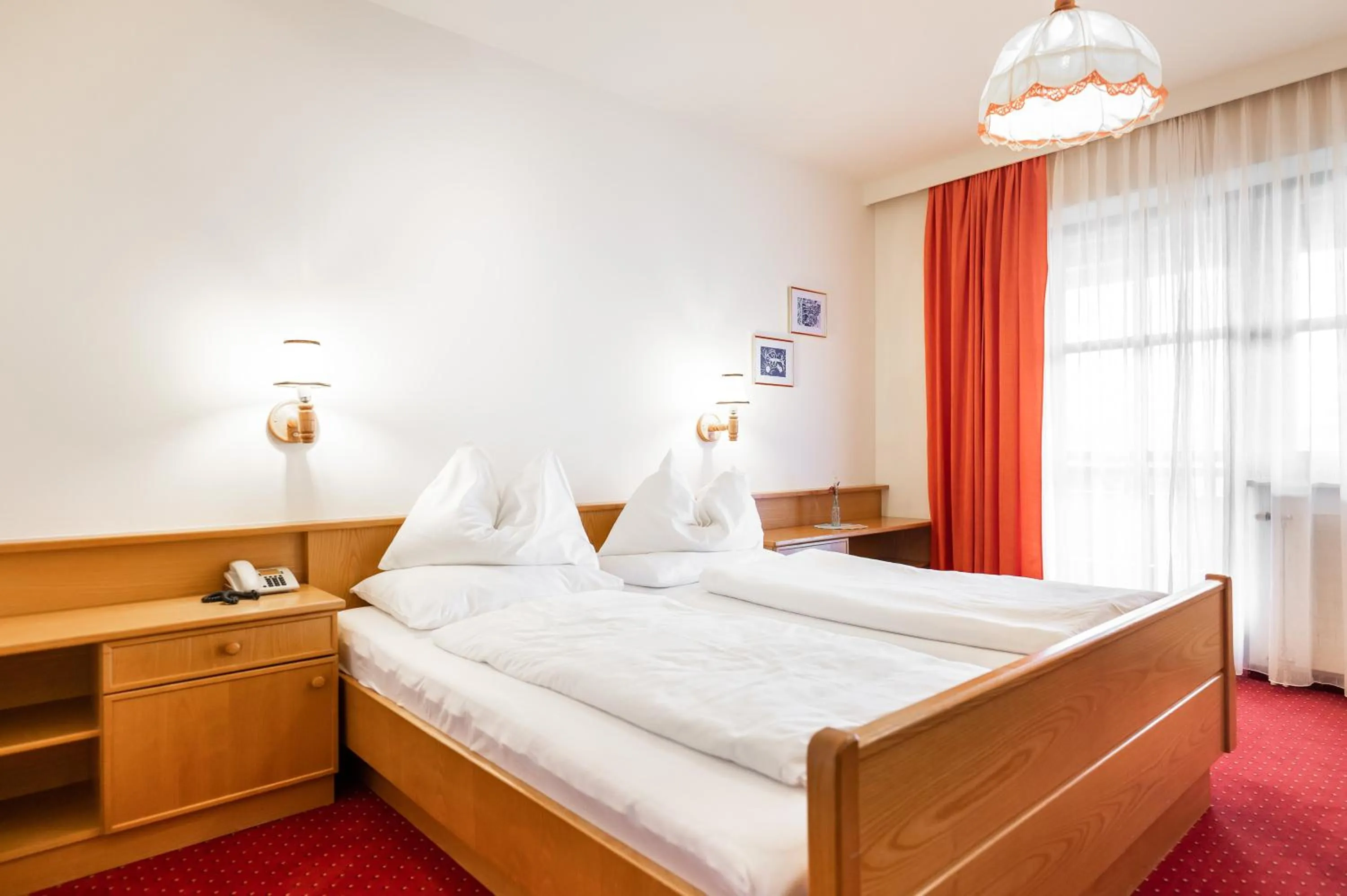 Bed in PANORAMA SportHOTEL