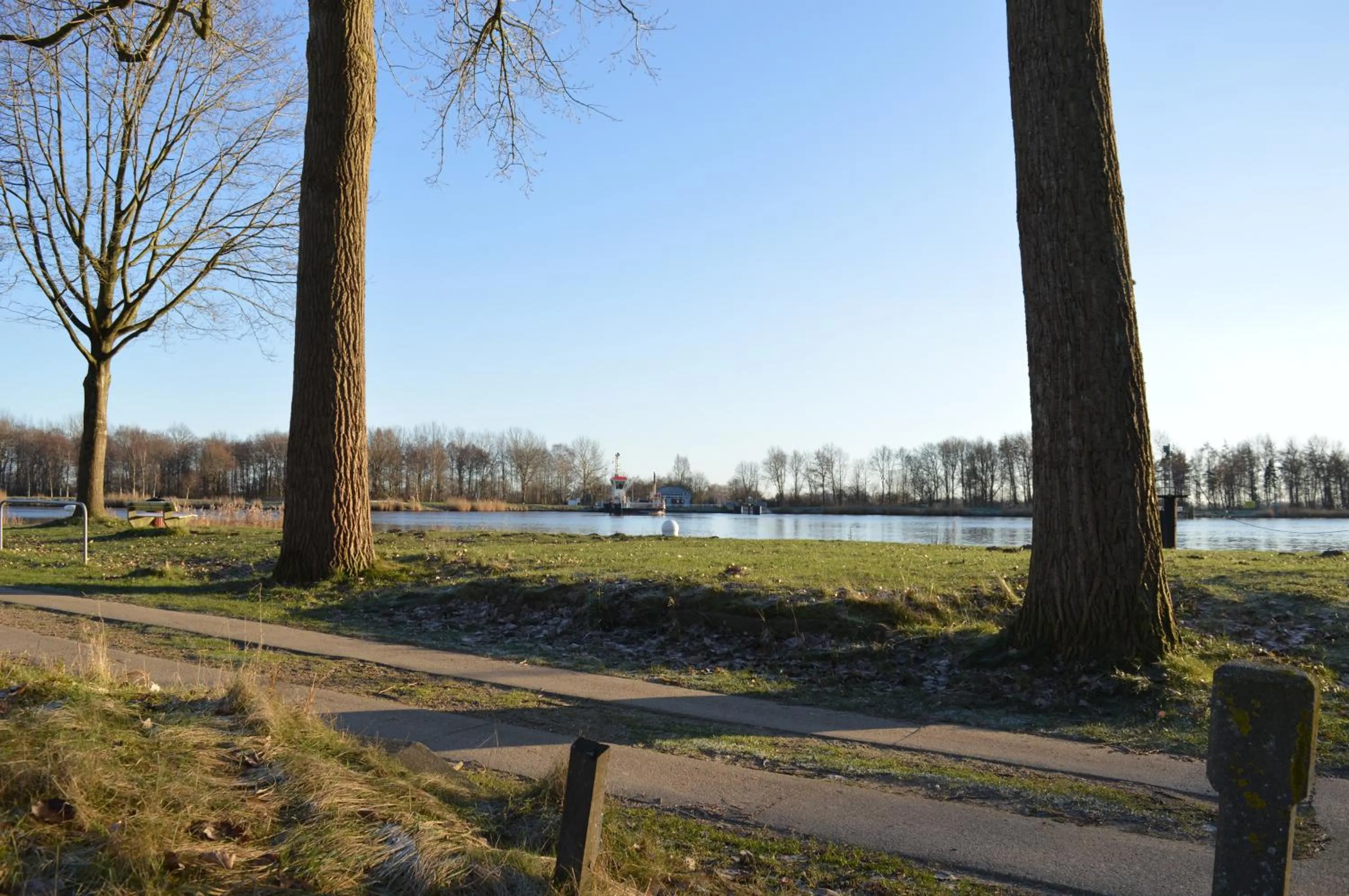 River view in Burger Fährhaus