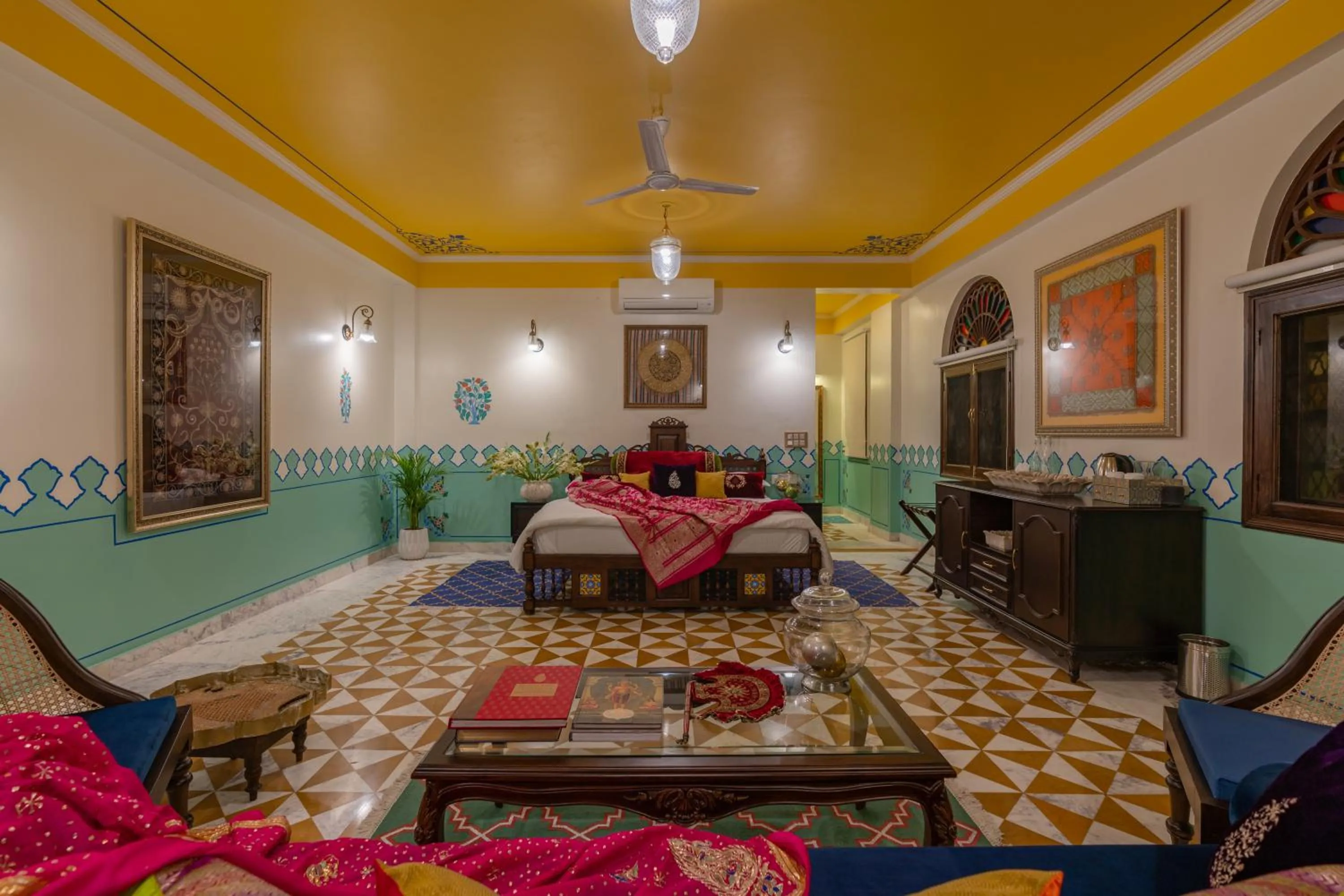 Bed in Mangalmayee Heritage Home - Boutique Homestay