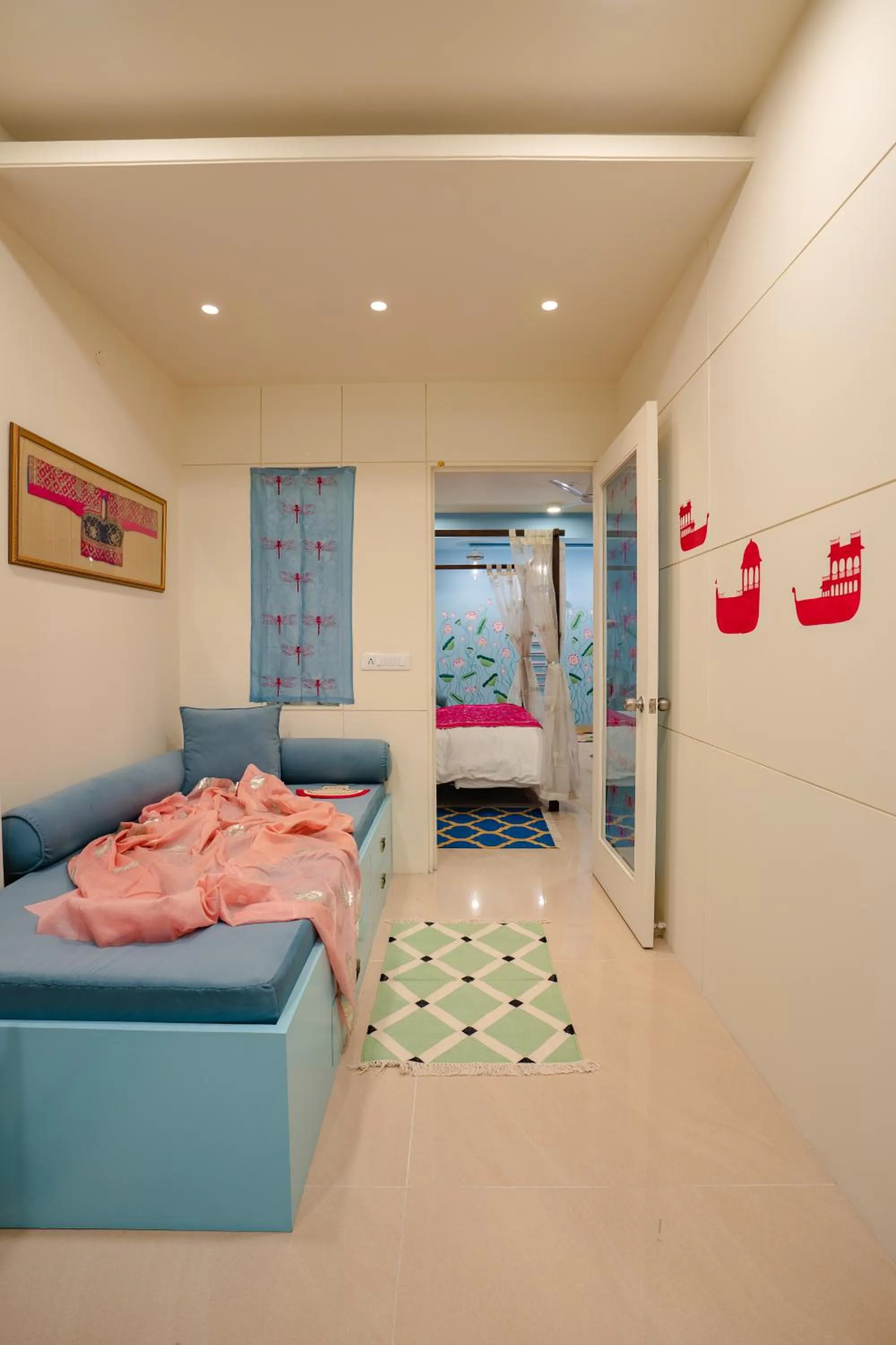 Bed in Mangalmayee Heritage Home - Boutique Homestay