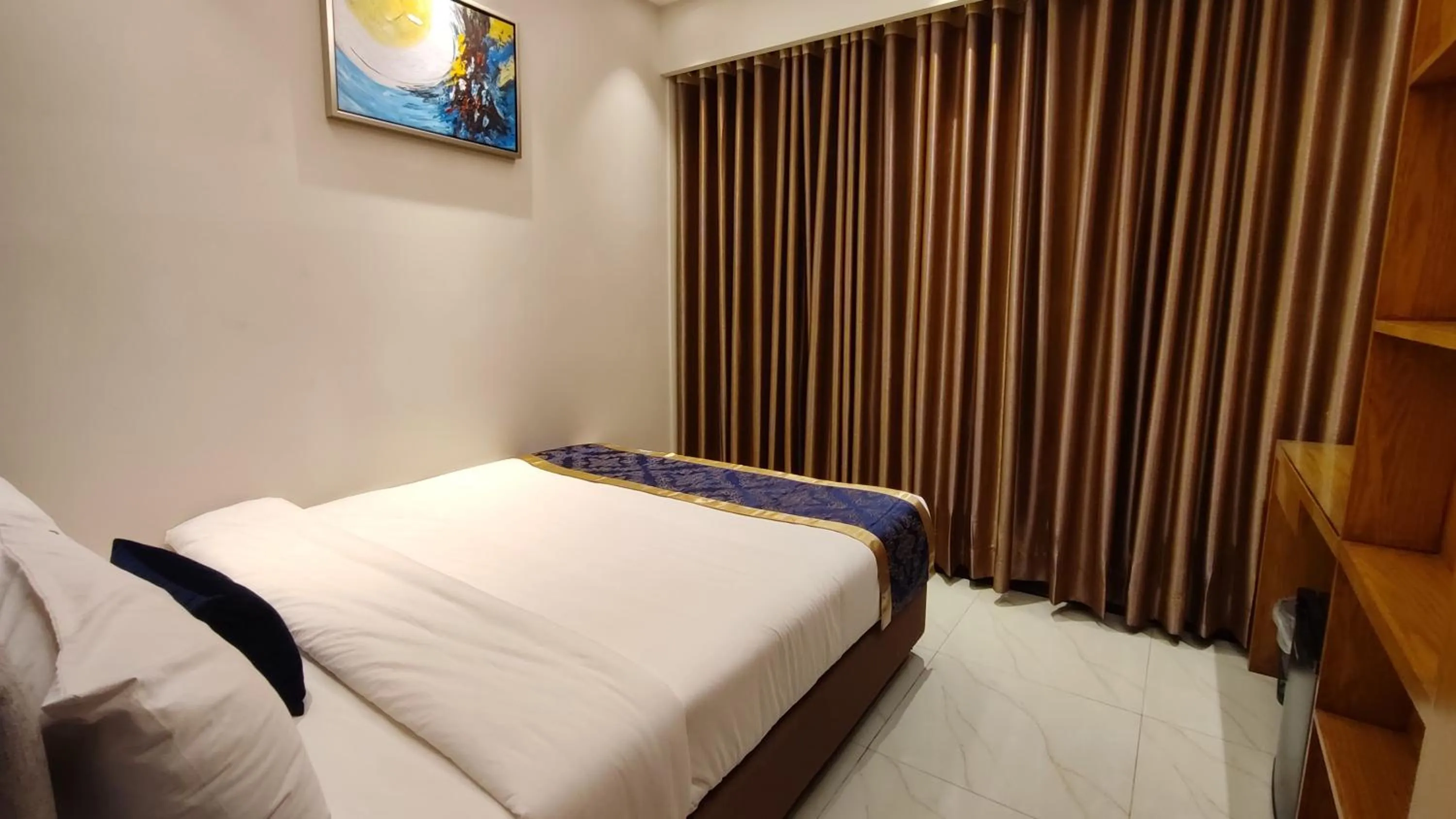 Bed in Hotel Royal Bengal