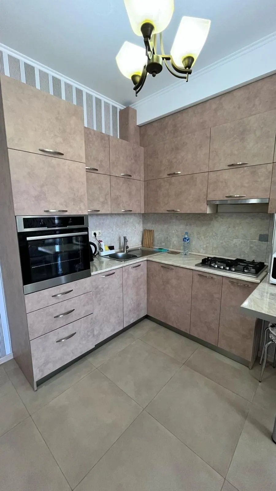 Kitchen or kitchenette in Apartment Katya