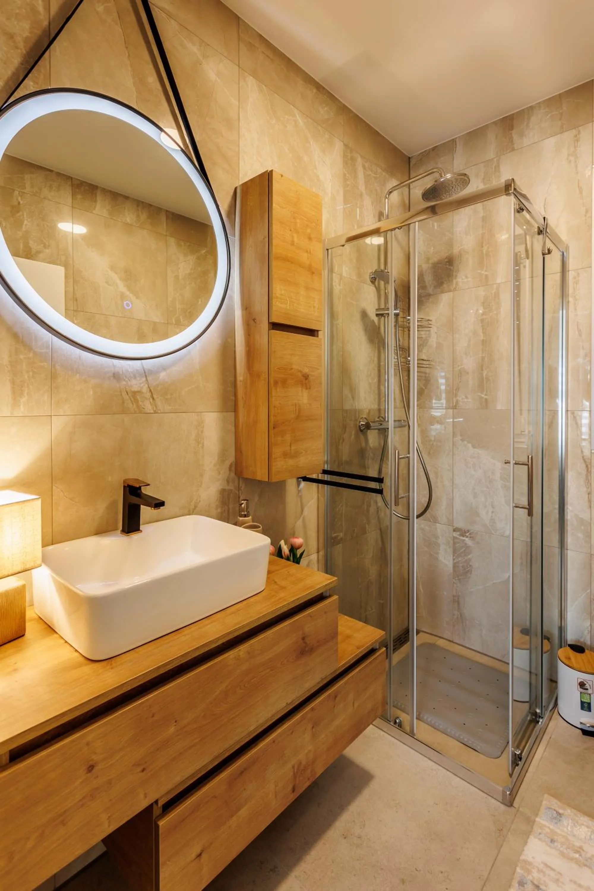 Shower in Villa Carpe diem