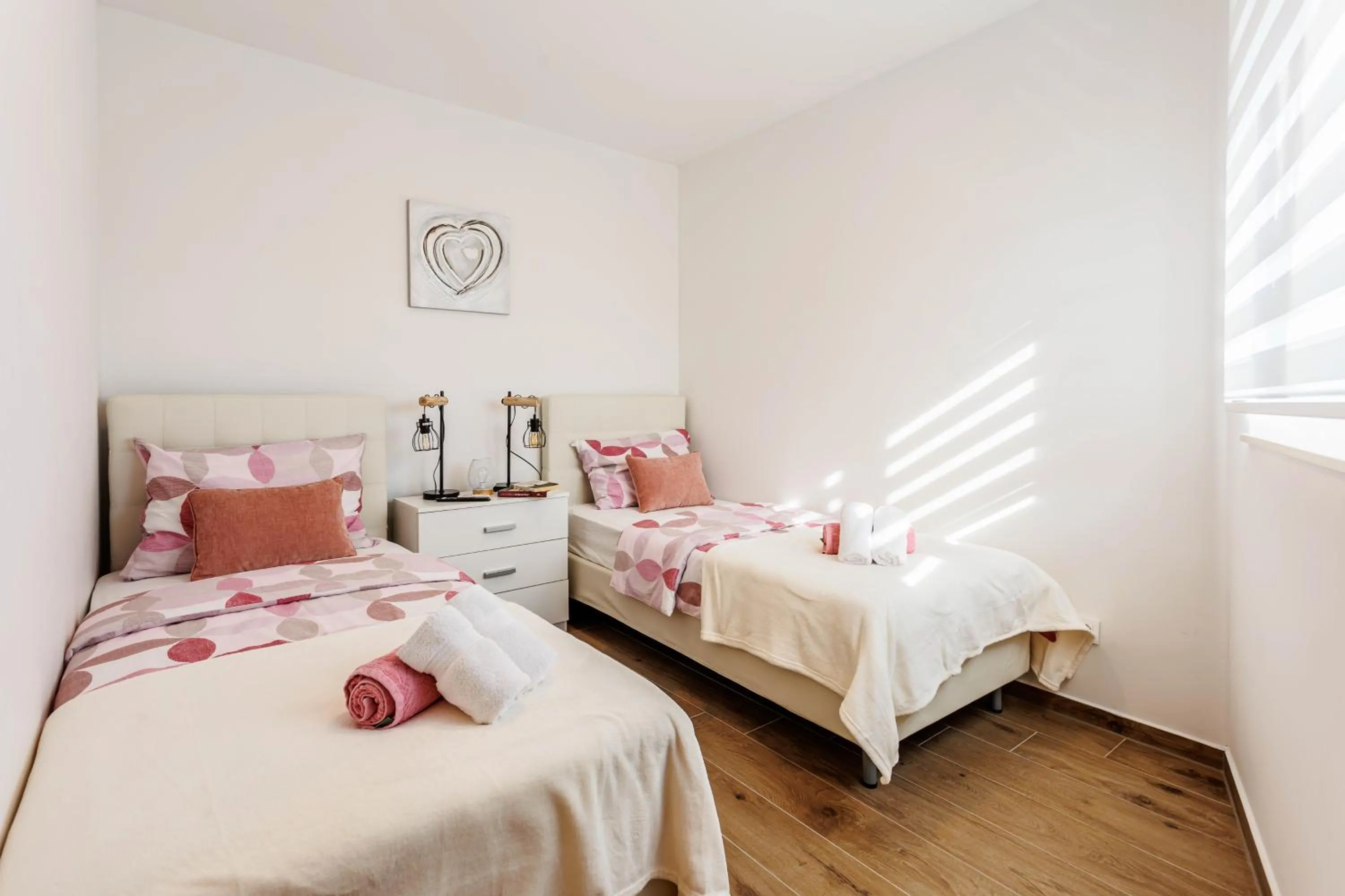 Bed in Villa Carpe diem