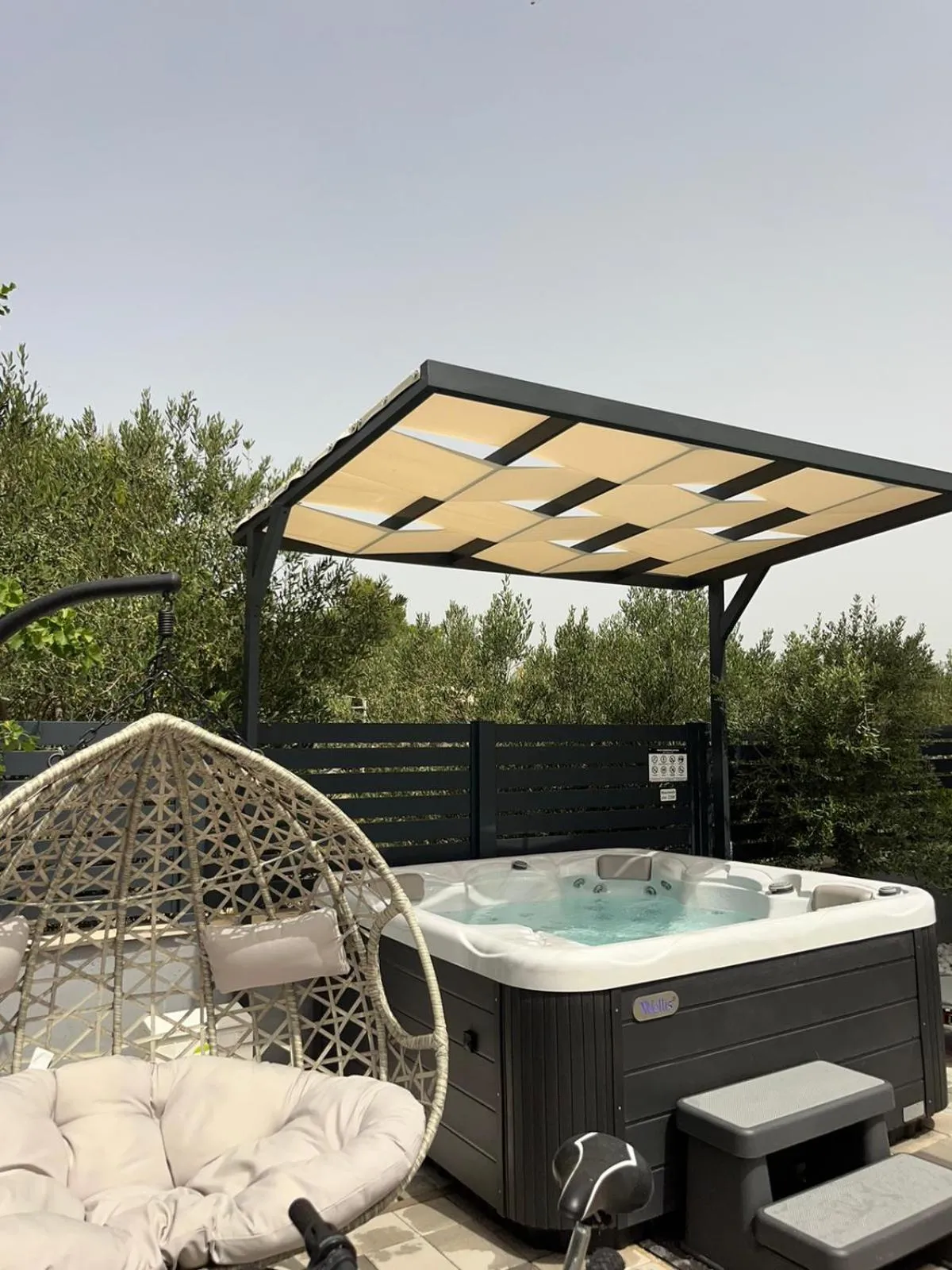 Hot Tub in Villa Carpe diem