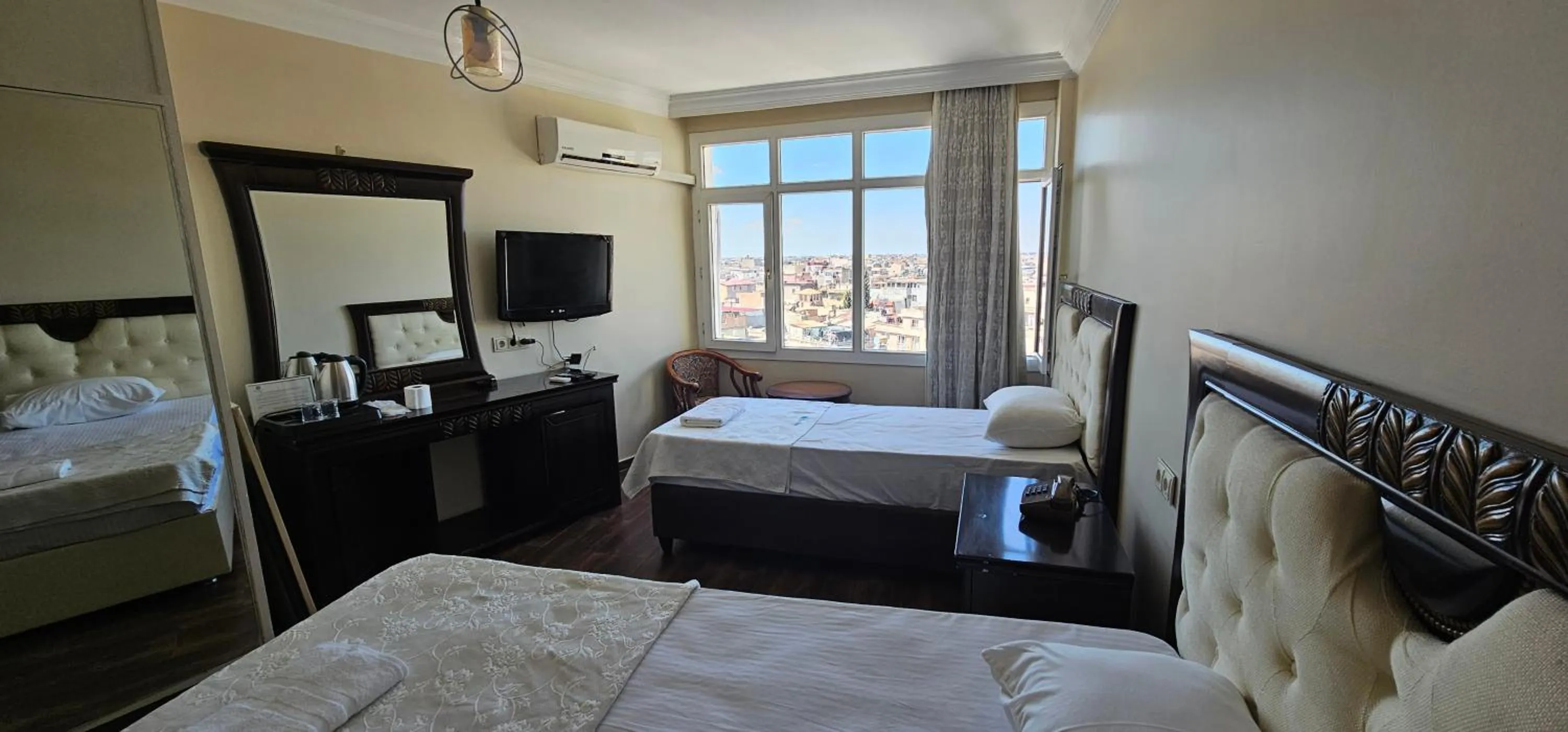 Bed in Adana Koza Hotel