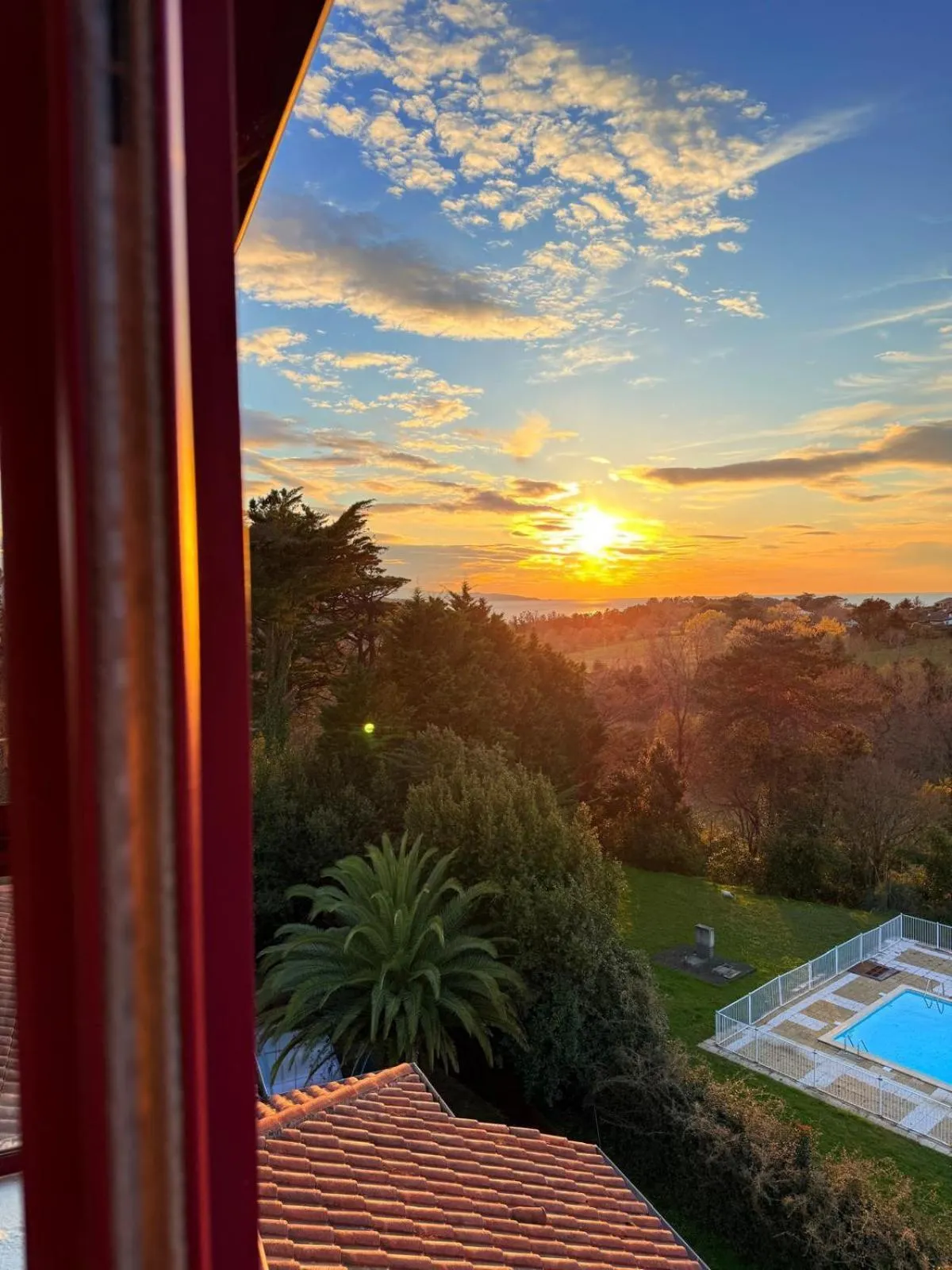 View (from property/room) in Résidence Château d'Acotz - Appartements avec piscine à 300m des Plages & Océan