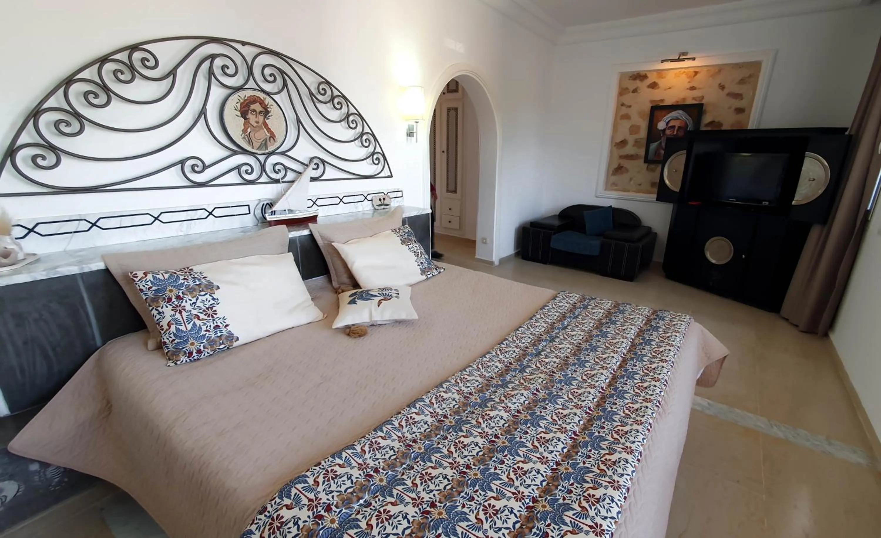 Photo of the whole room, Bed in Le Patio de Mezraya