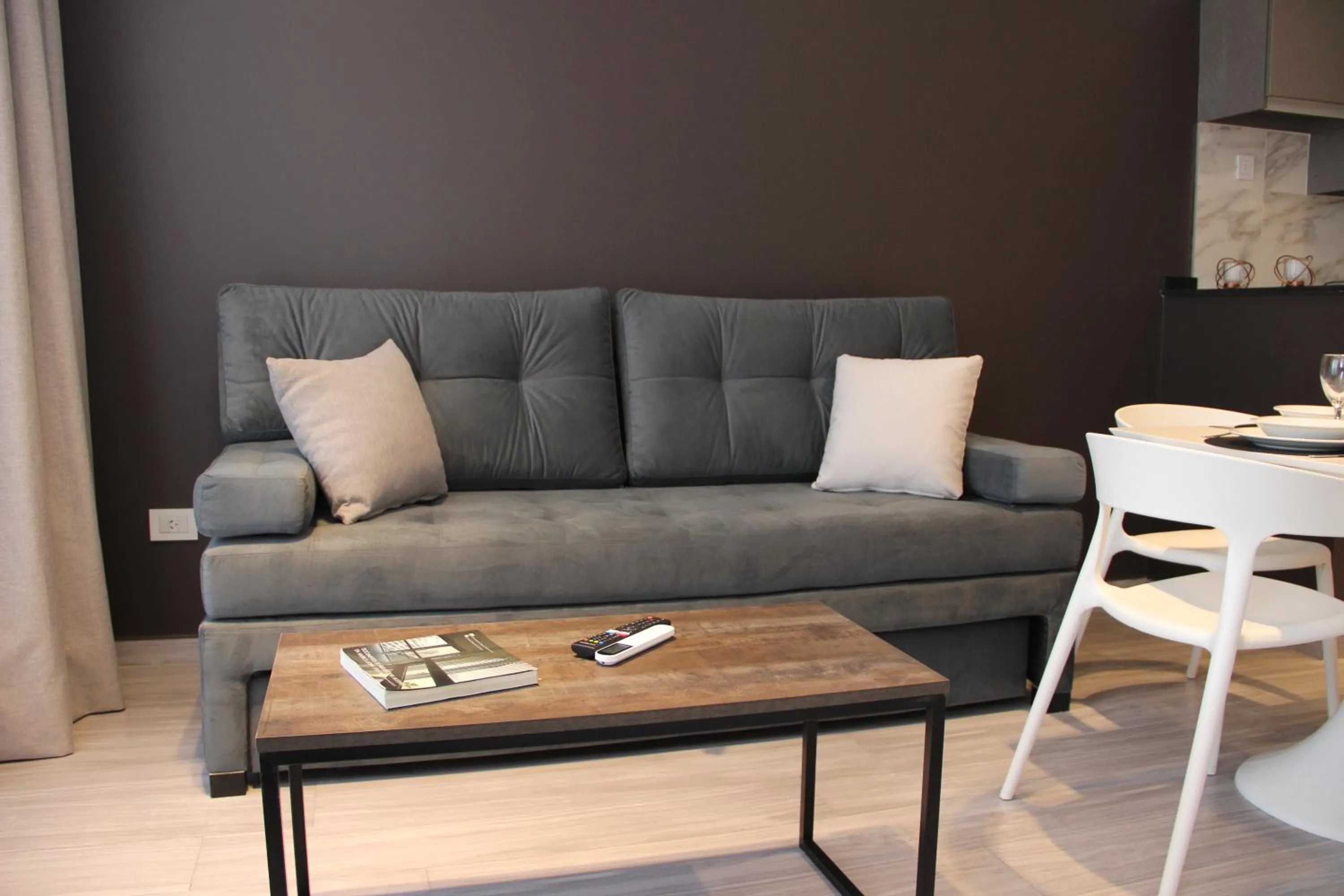 Seating area in In House BA - Le coq