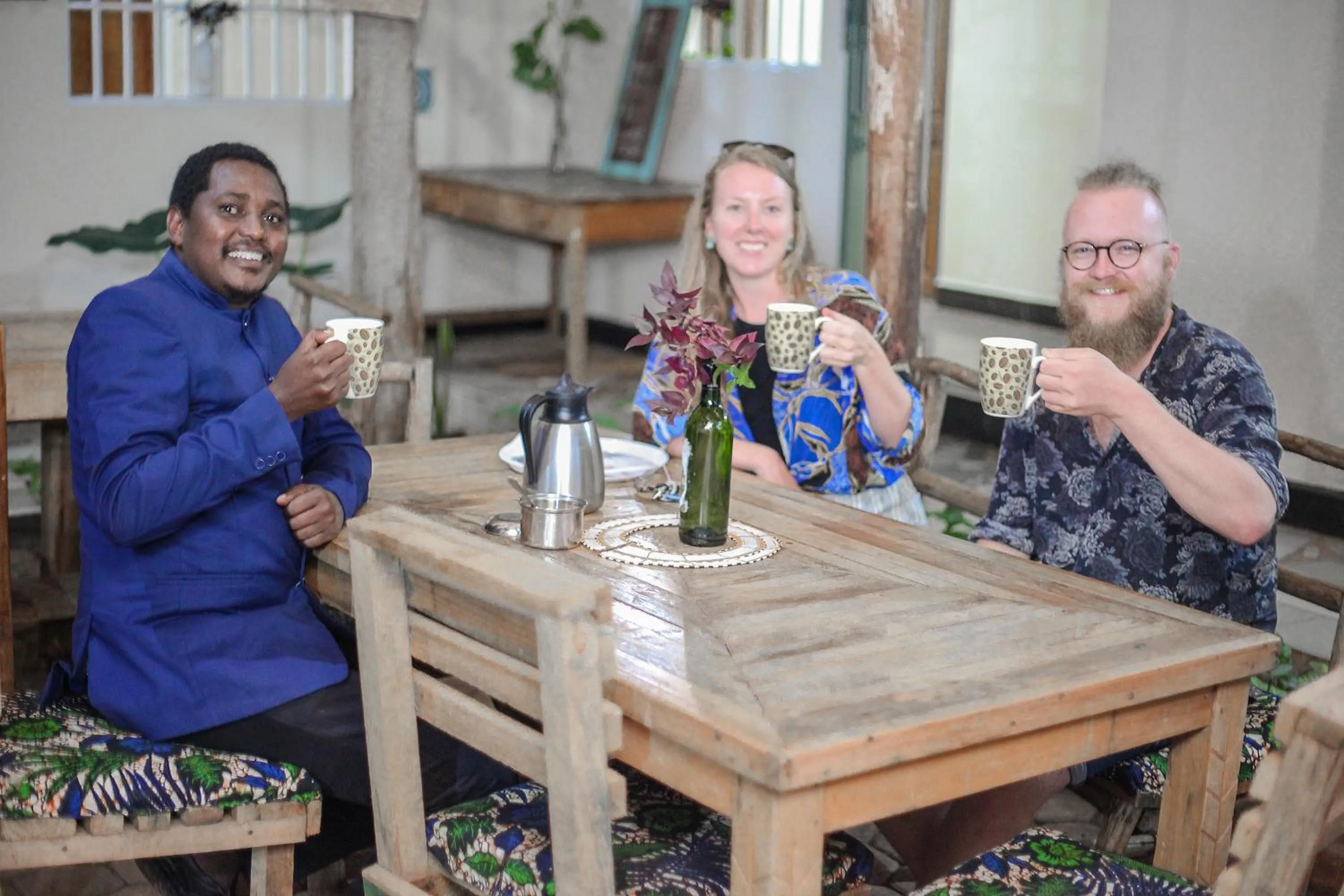 Dining area in The Secret Garden Hotel Moshi