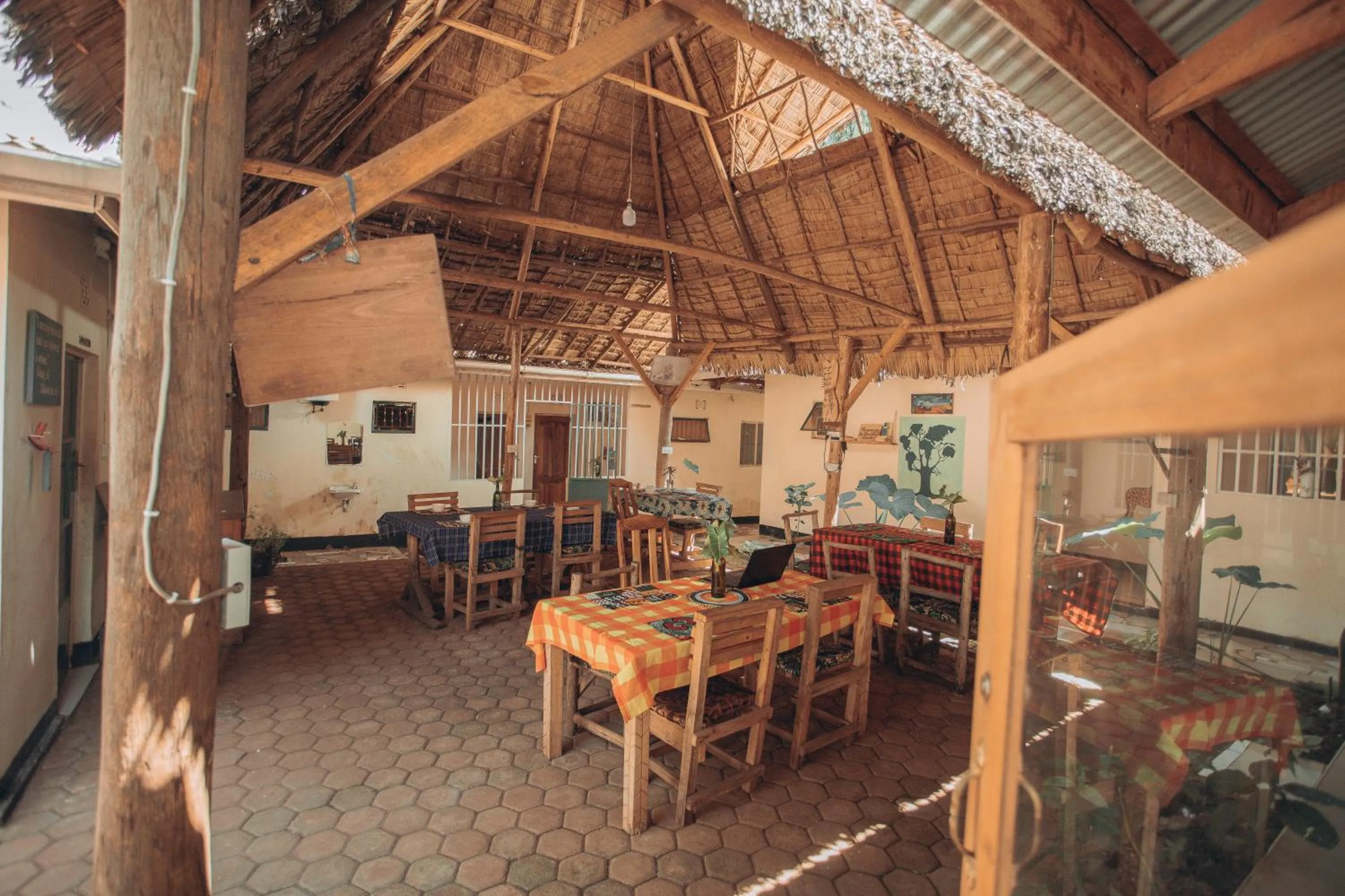 Restaurant/places to eat in The Secret Garden Hotel Moshi