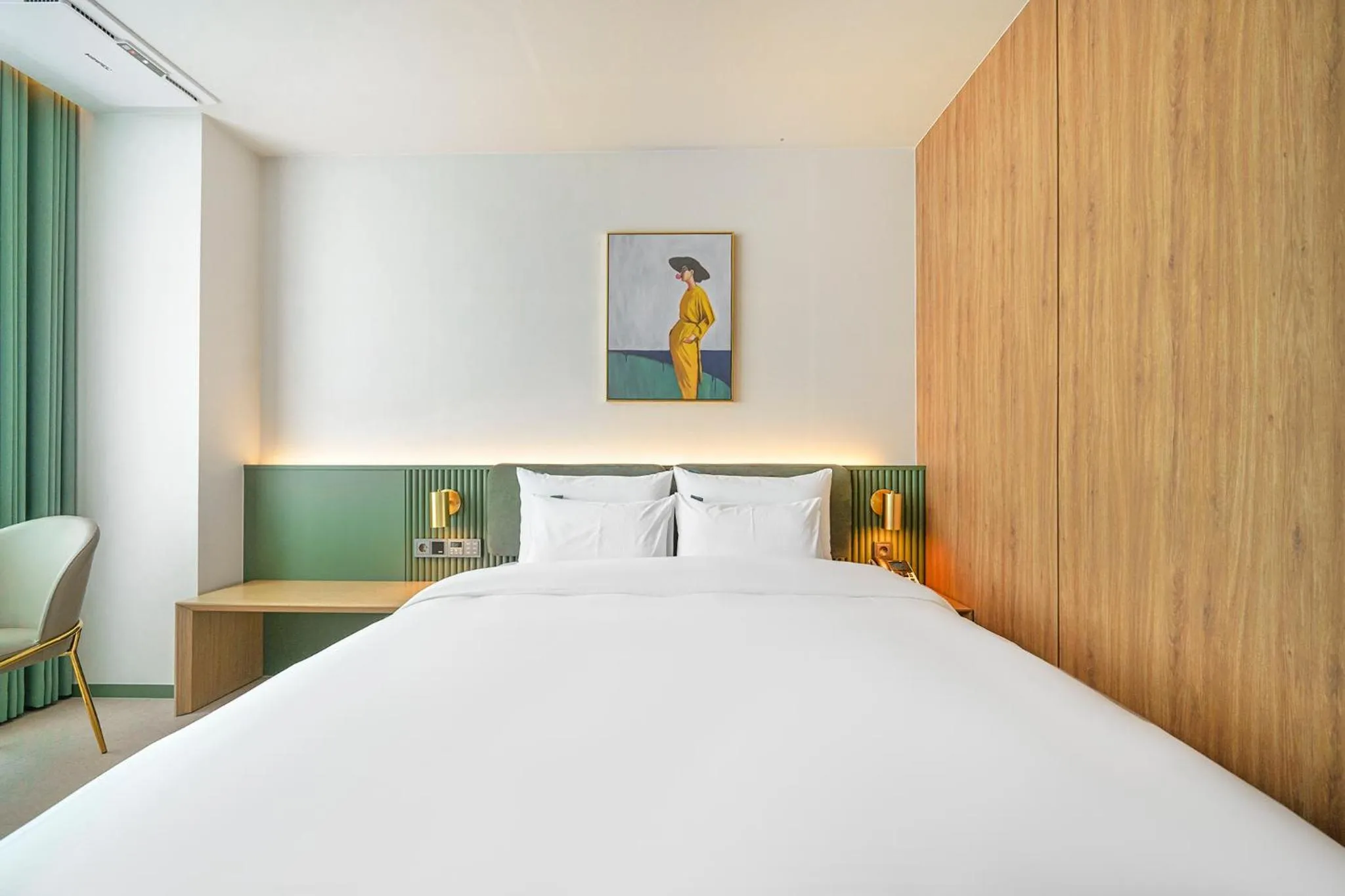 Bed in H-Avenue Hotel Geomdan New Town