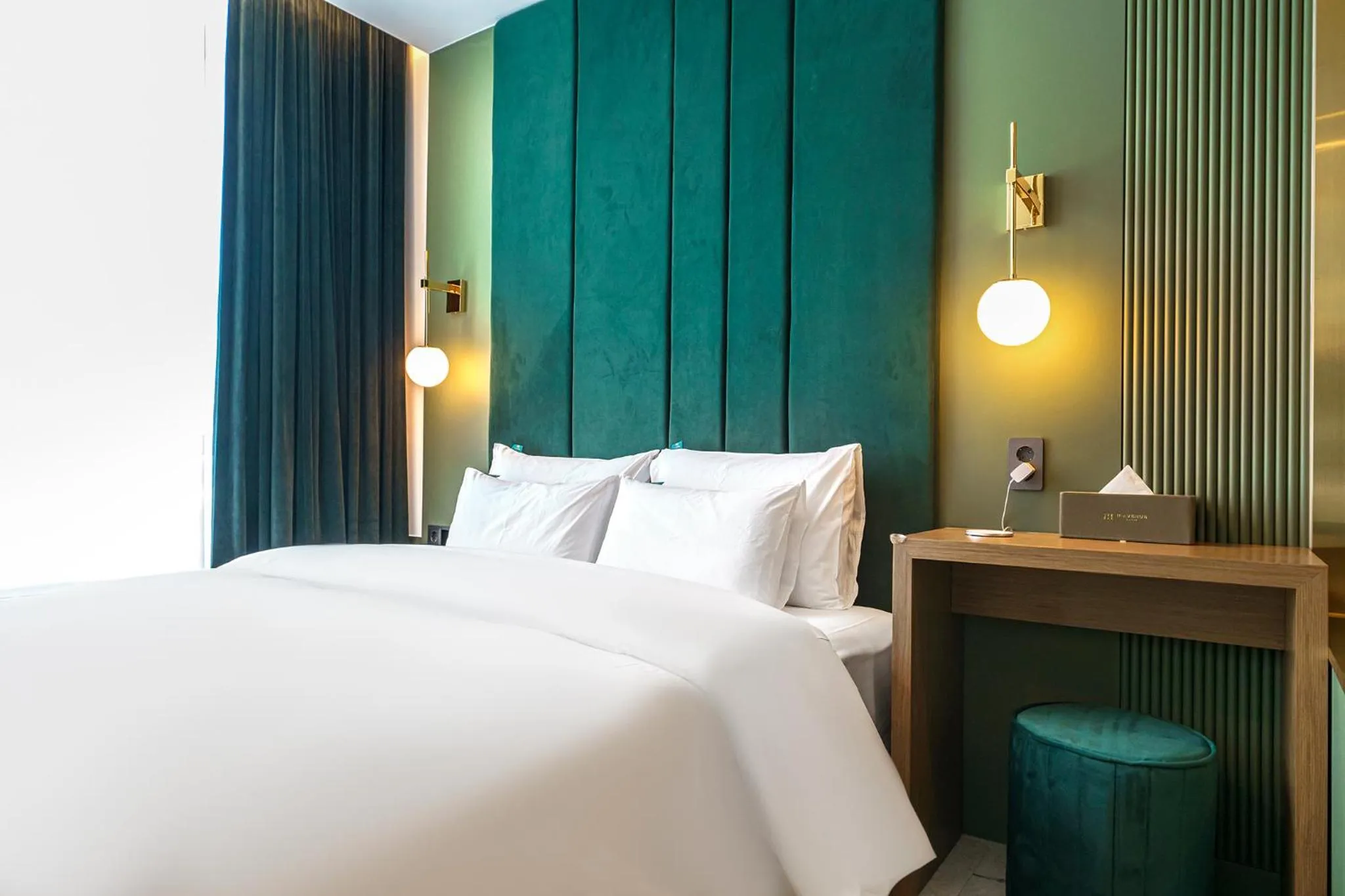 Bed in H-Avenue Hotel Geomdan New Town