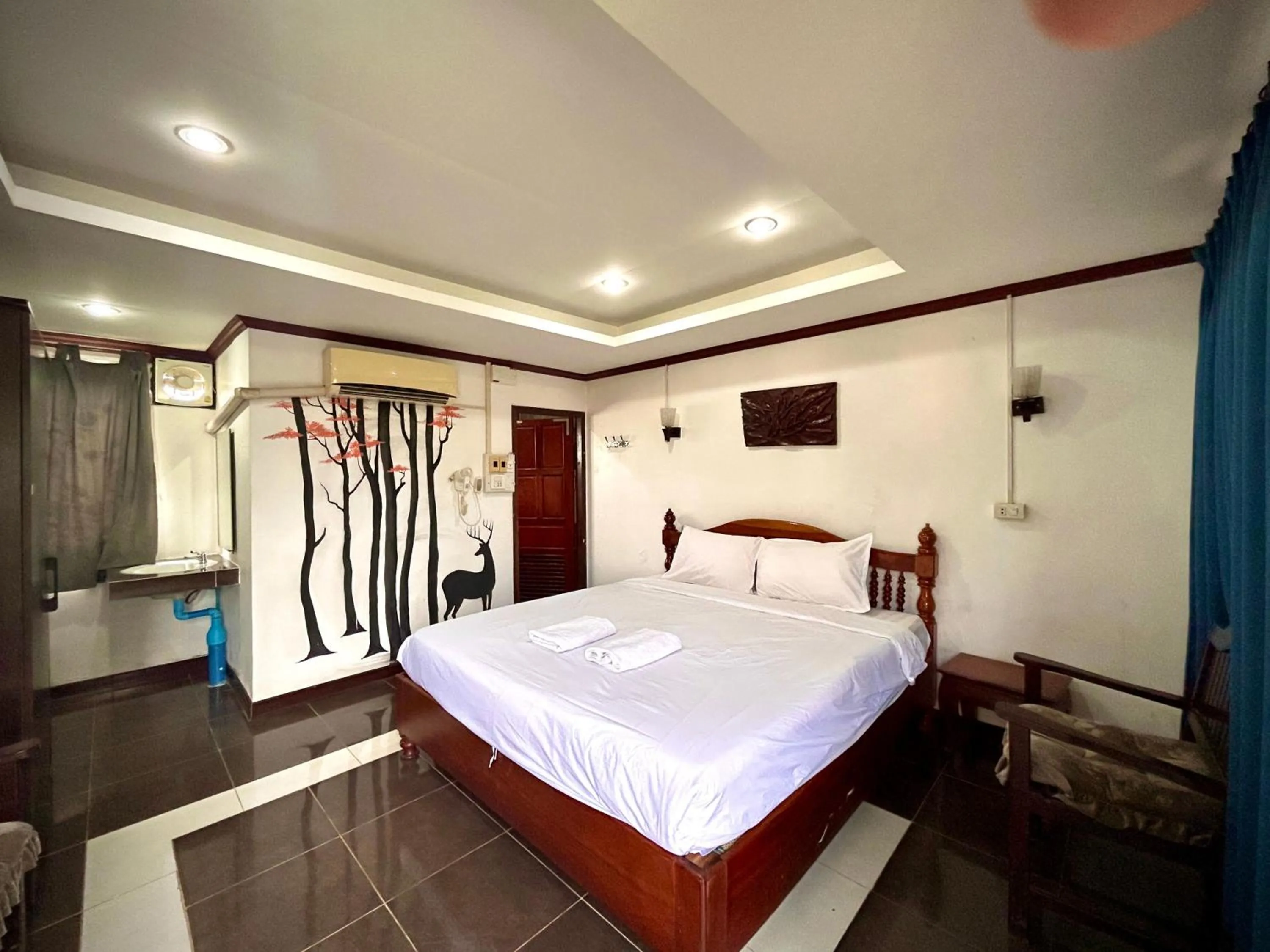 Bed in Domon Riverside Hotel