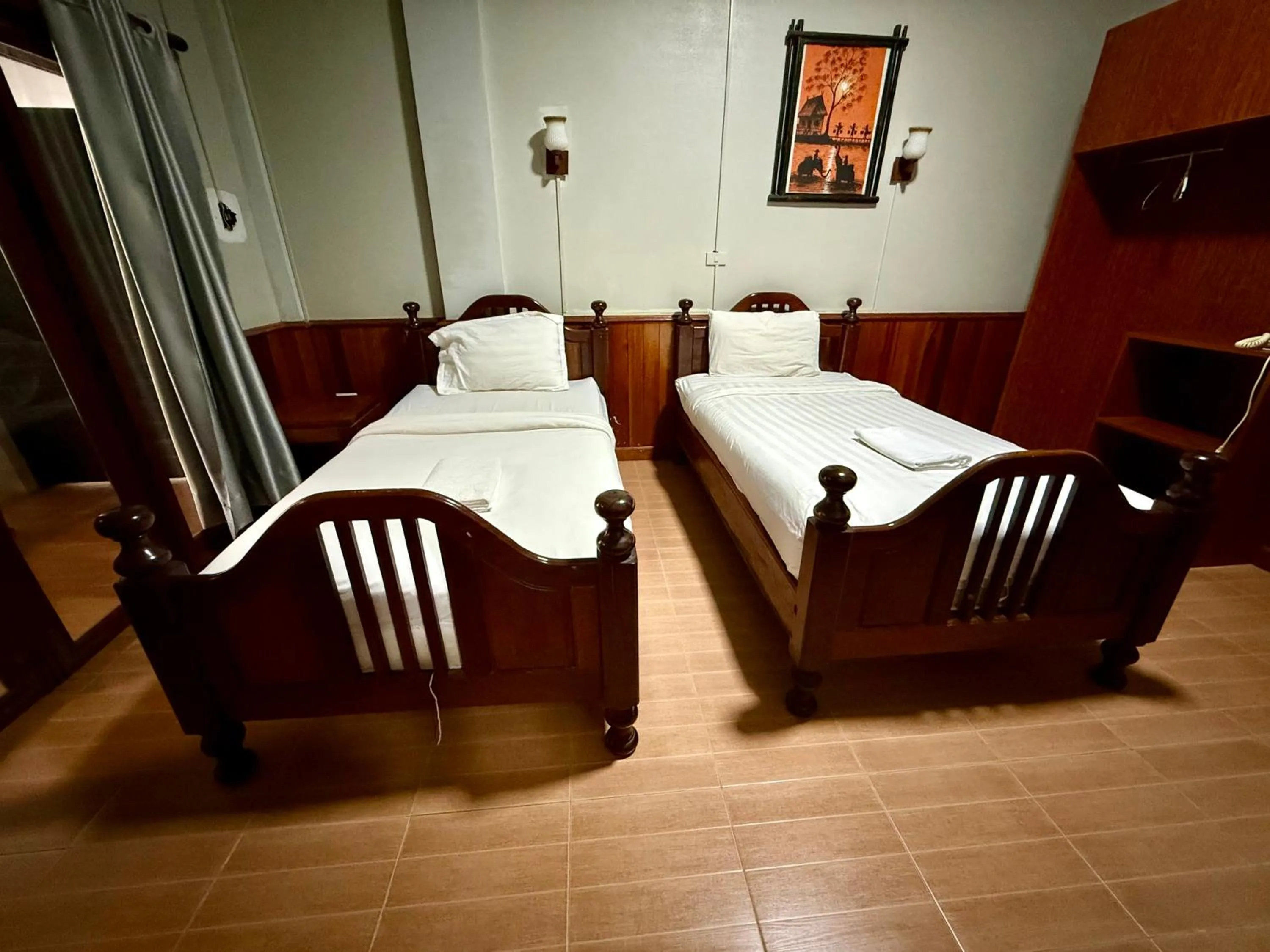 Bedroom, Bed in Domon Riverside Hotel