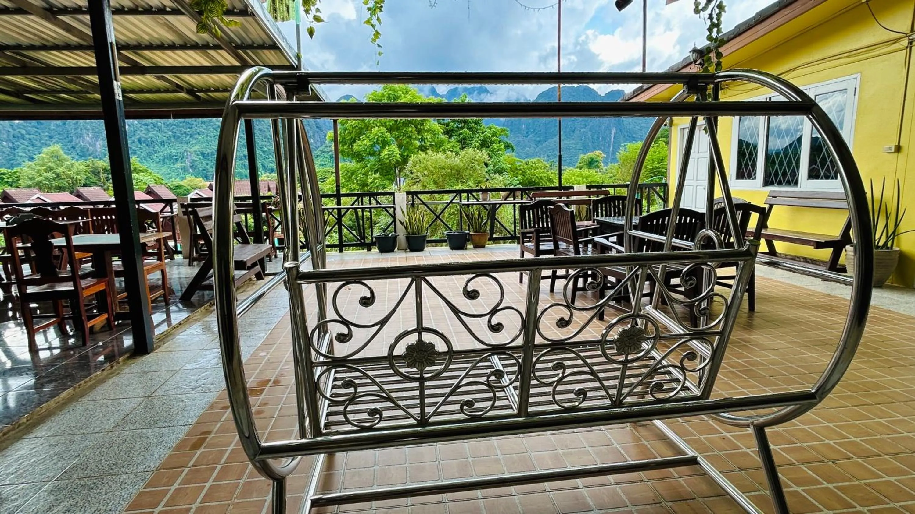 Natural landscape in Domon Riverside Hotel