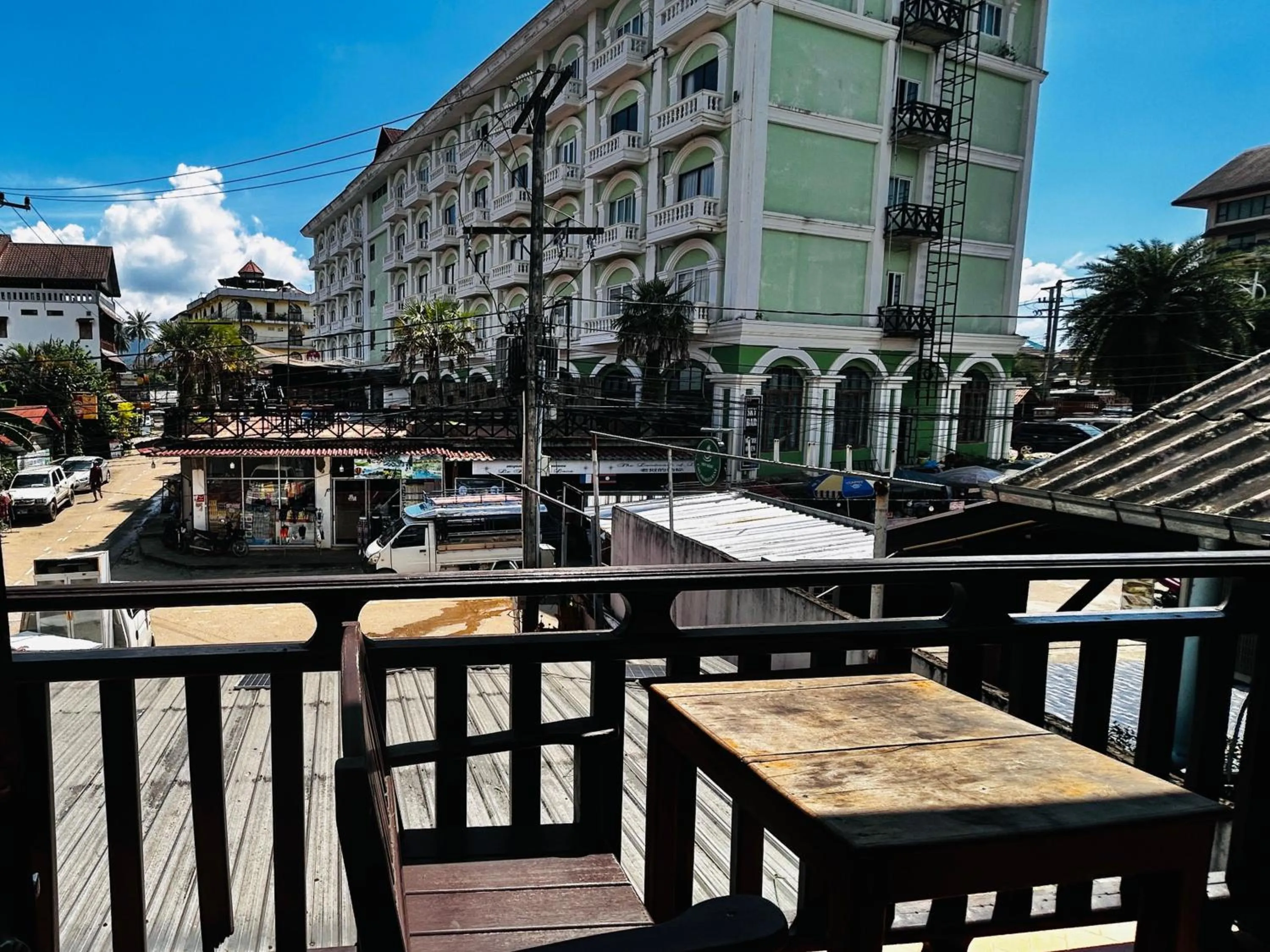 City view in Domon Riverside Hotel