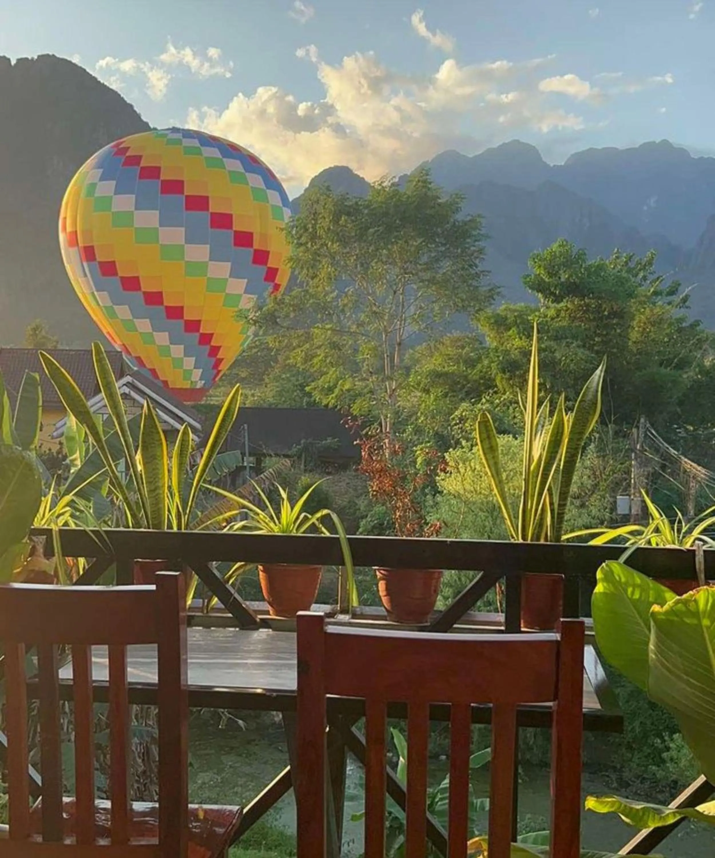 Balcony/Terrace in Domon Riverside Hotel