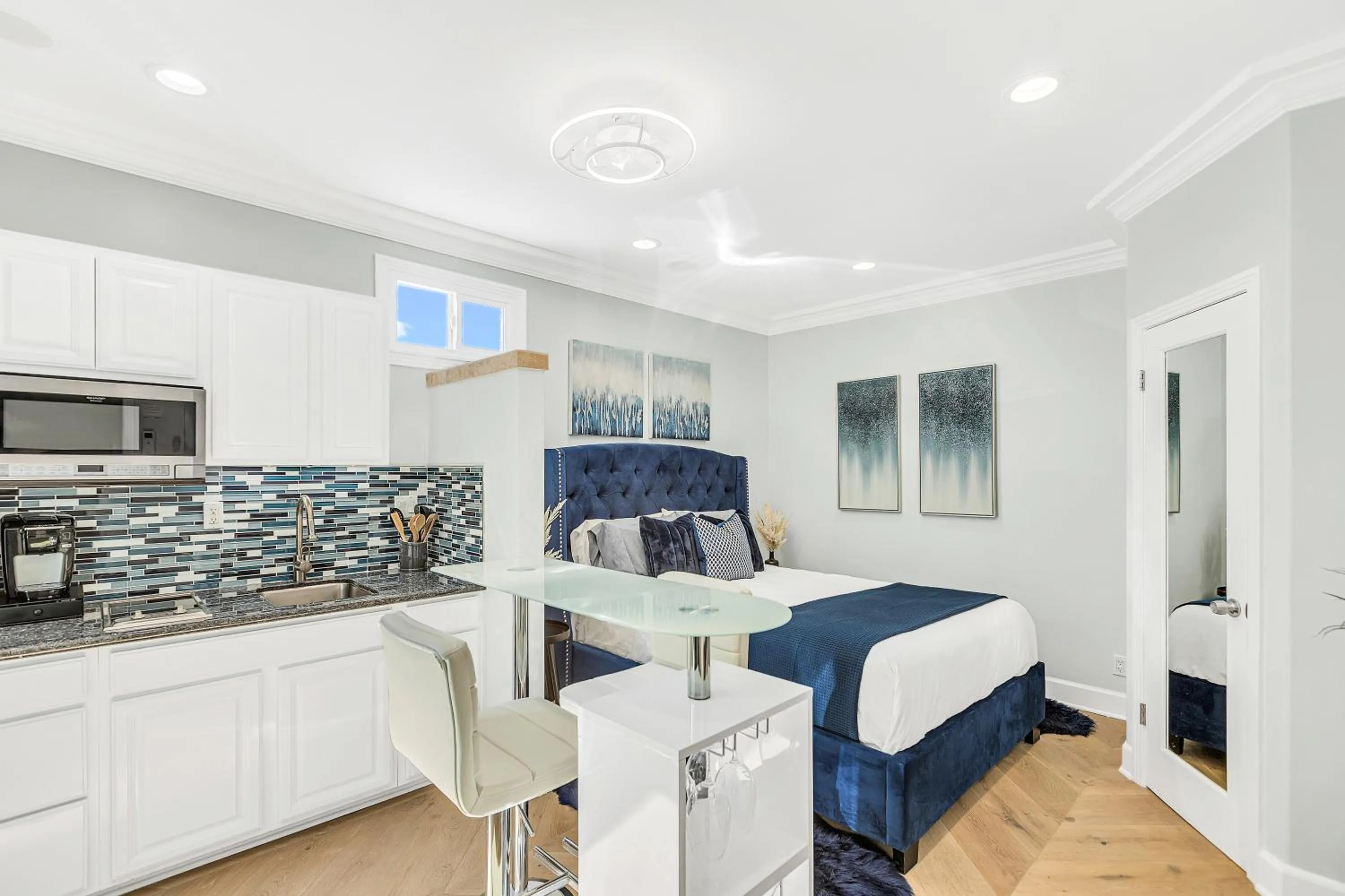 Bed in SW Beach Hotel