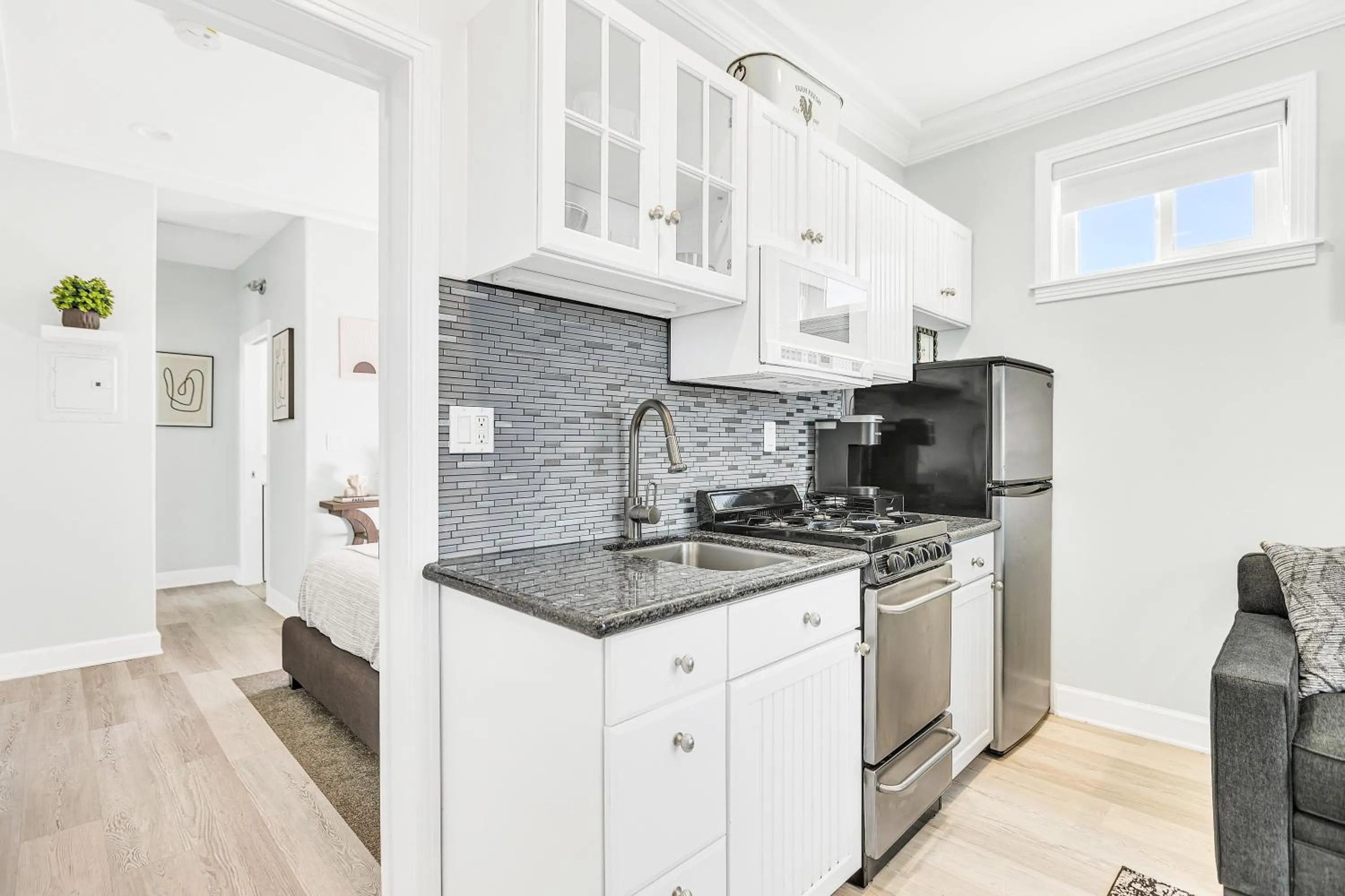 Kitchen or kitchenette in SW Beach Hotel