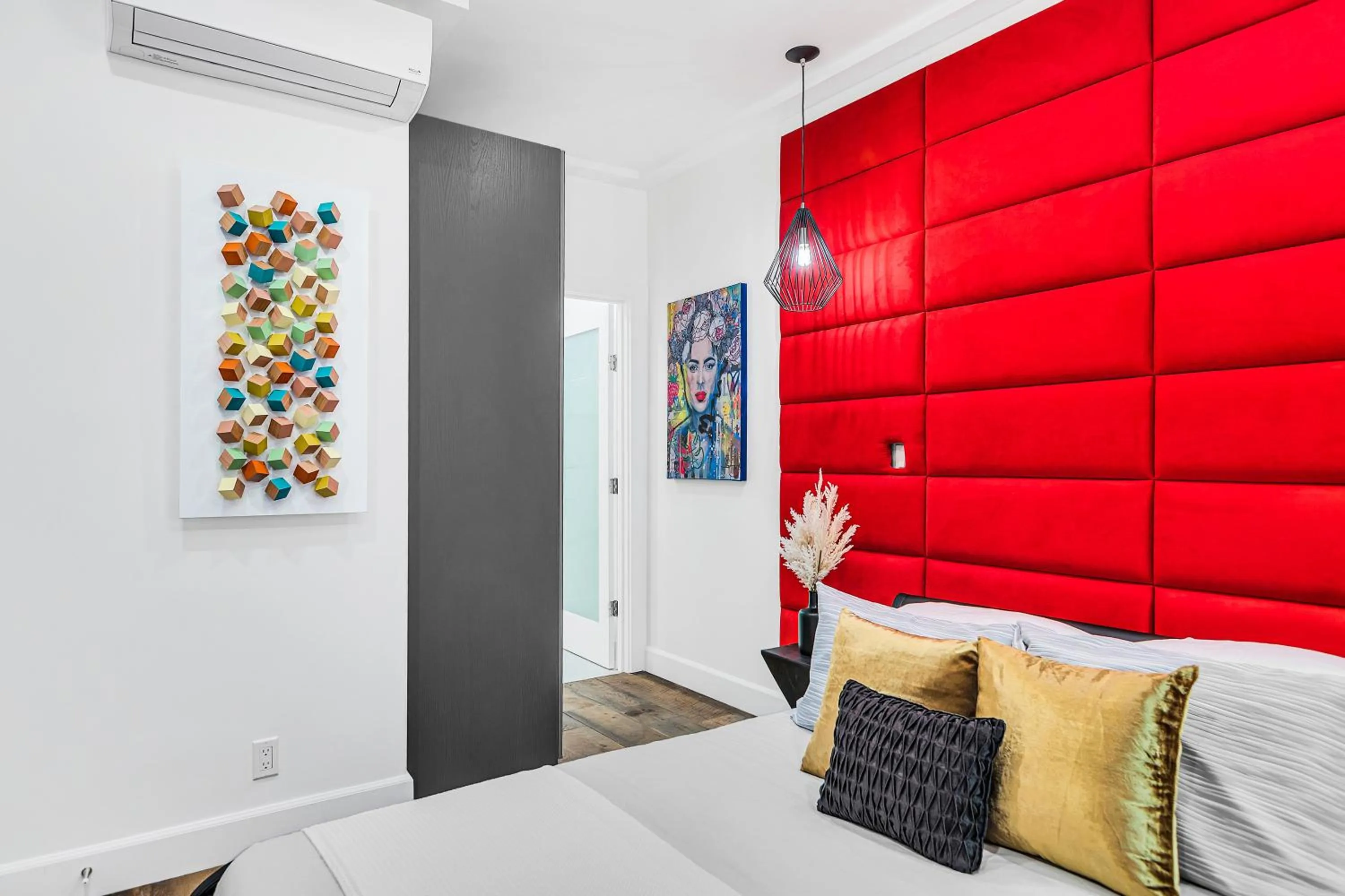 Bed in SW Beach Hotel