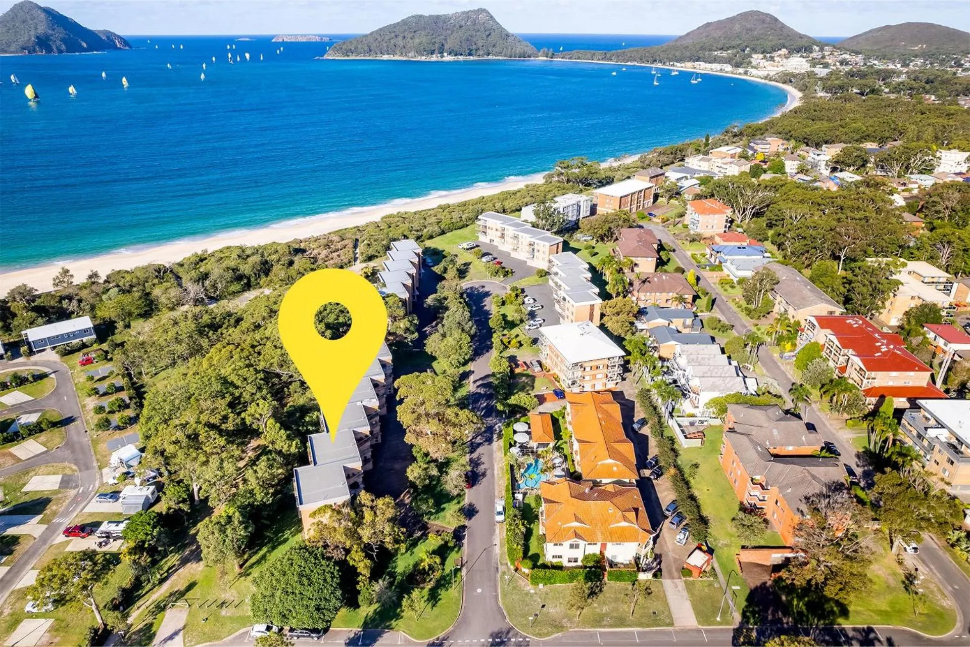 Bird's eye view in Shoreline 5 1 Intrepid Close Water Views and WiFi