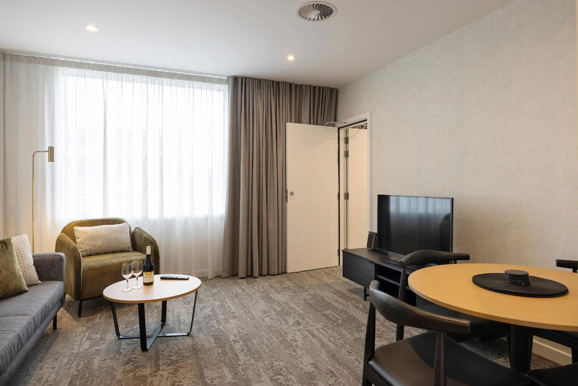 Living room in Quest Mt Maunganui