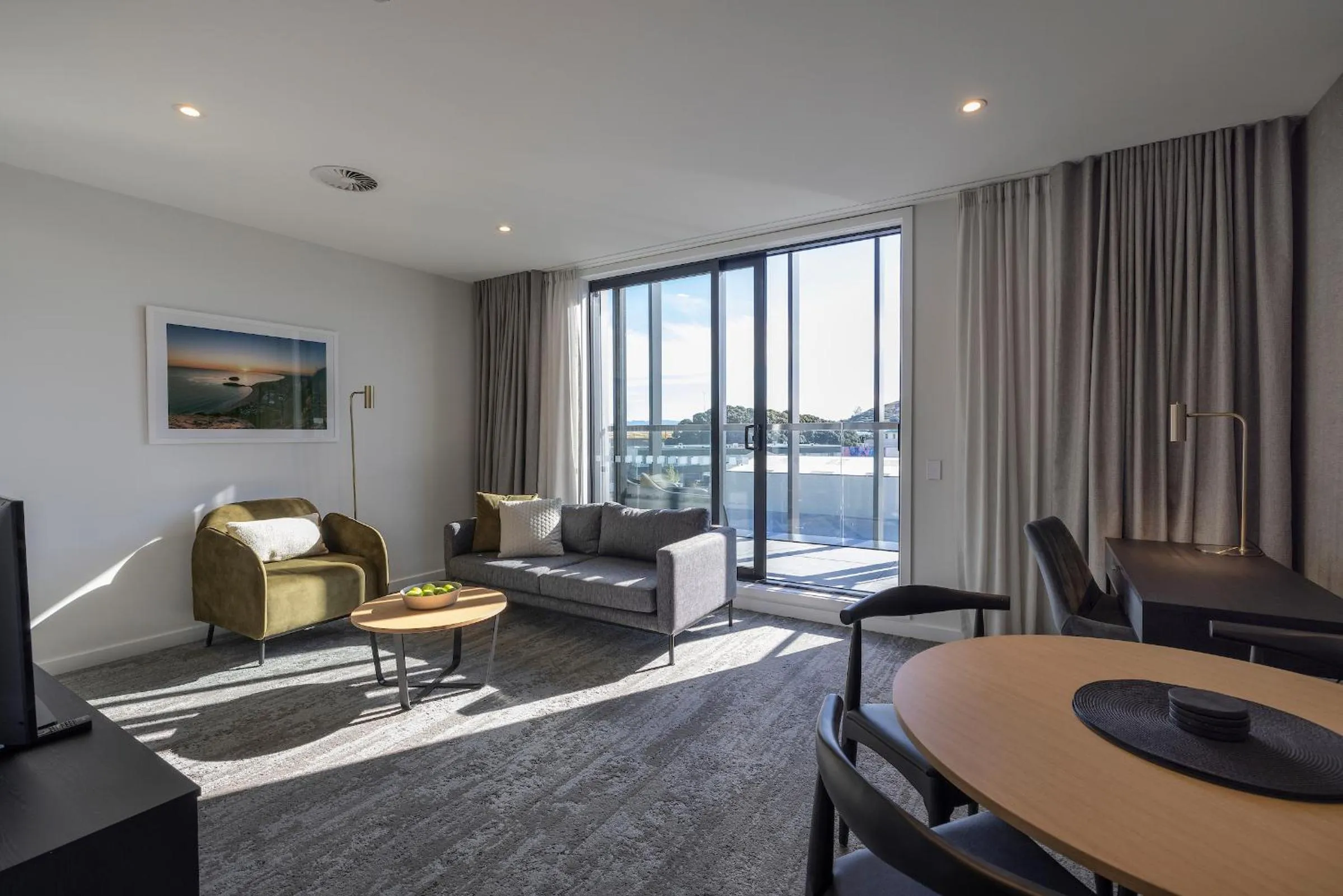 Living room in Quest Mt Maunganui