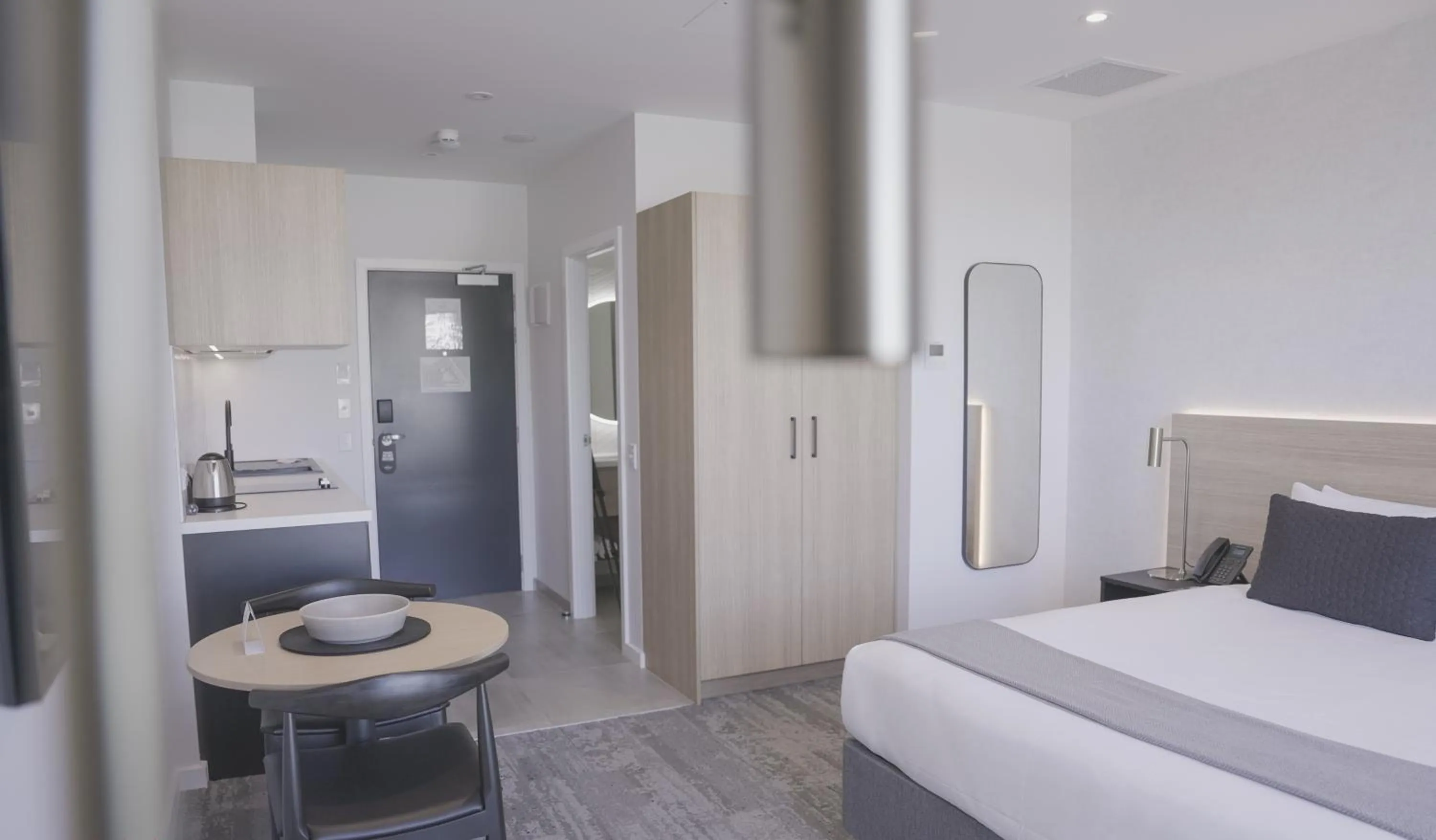 Bed in Quest Mt Maunganui