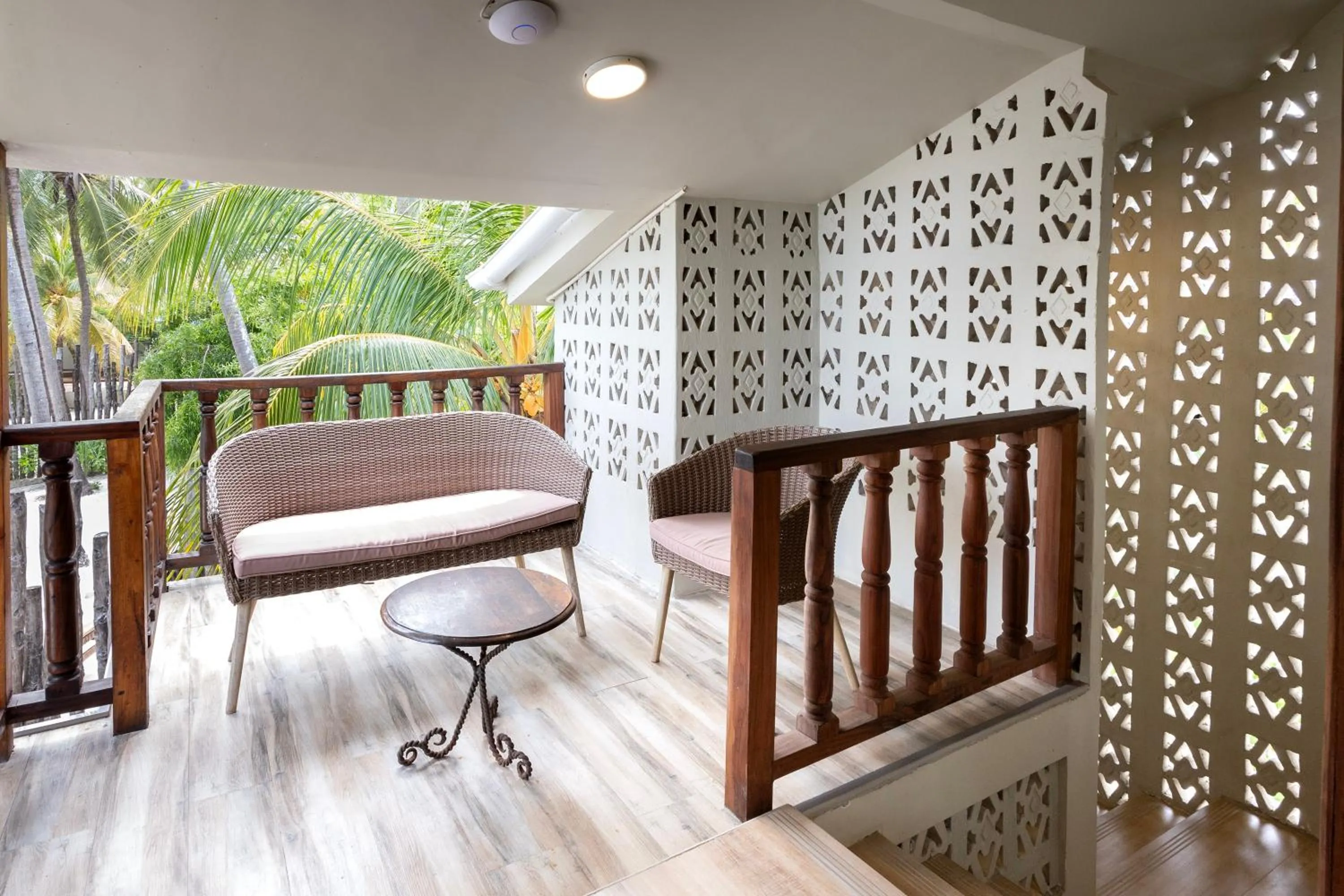 Seating area in RoRi Private Luxury Villas
