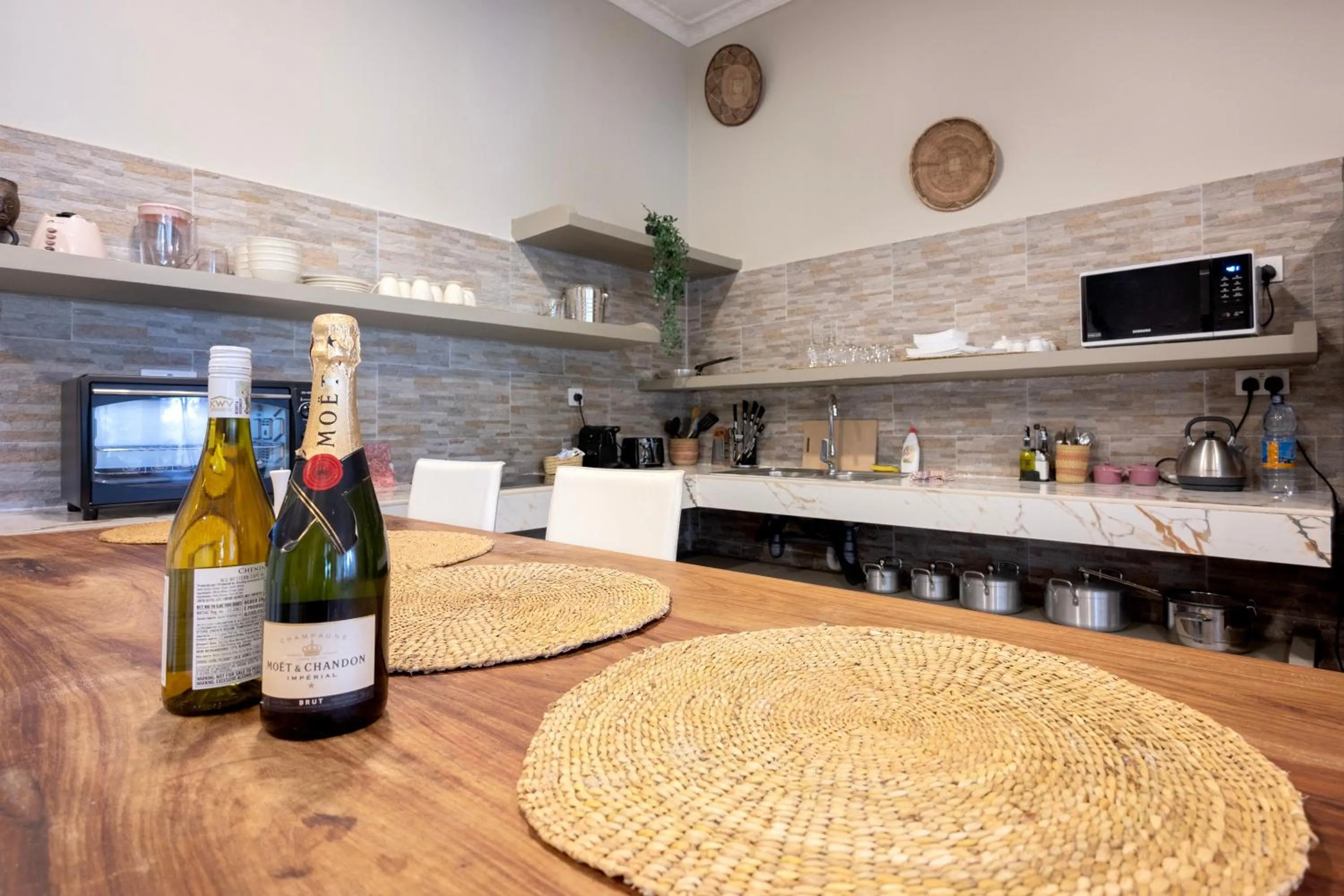 Kitchen or kitchenette in RoRi Private Luxury Villas