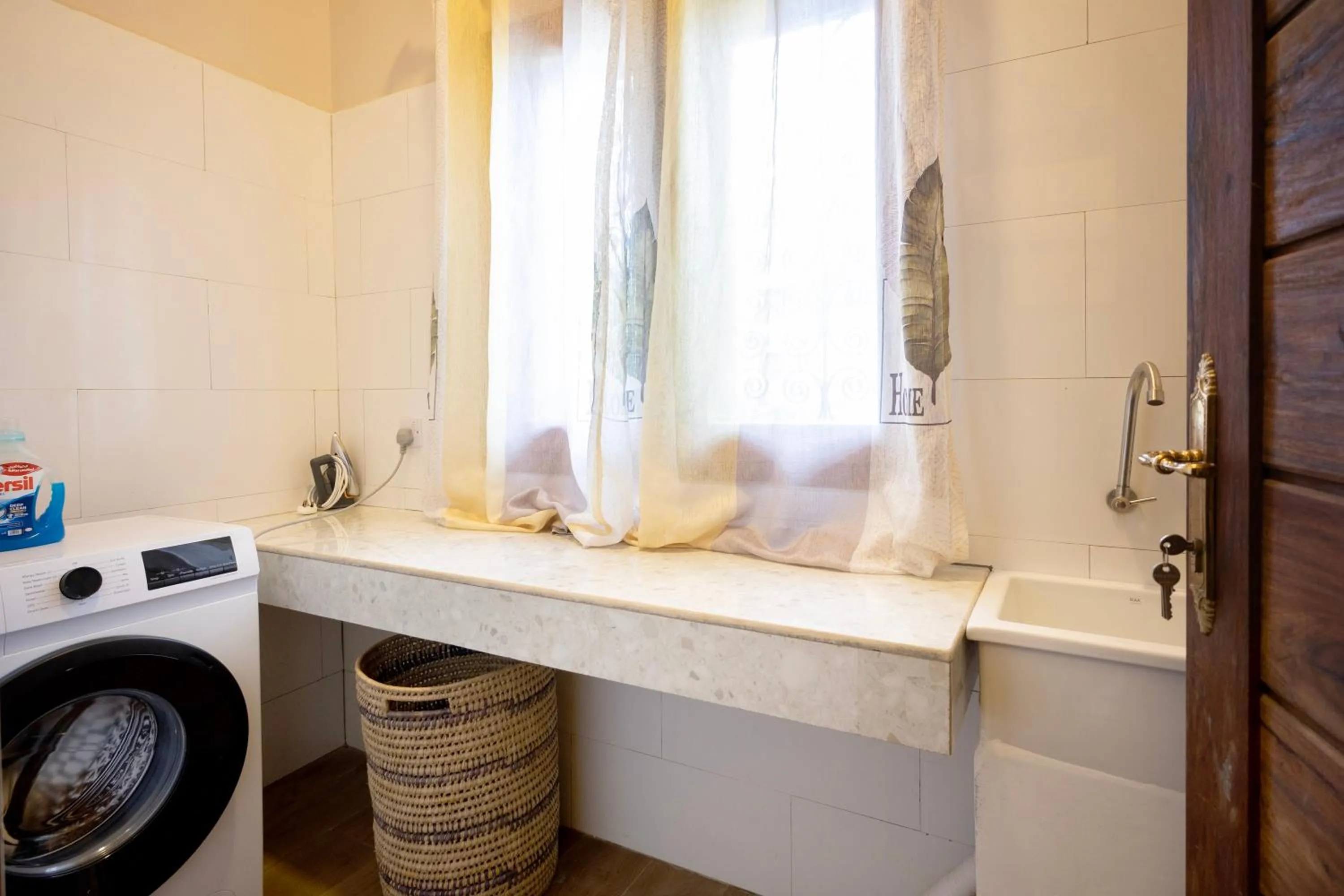 washing machine in RoRi Private Luxury Villas