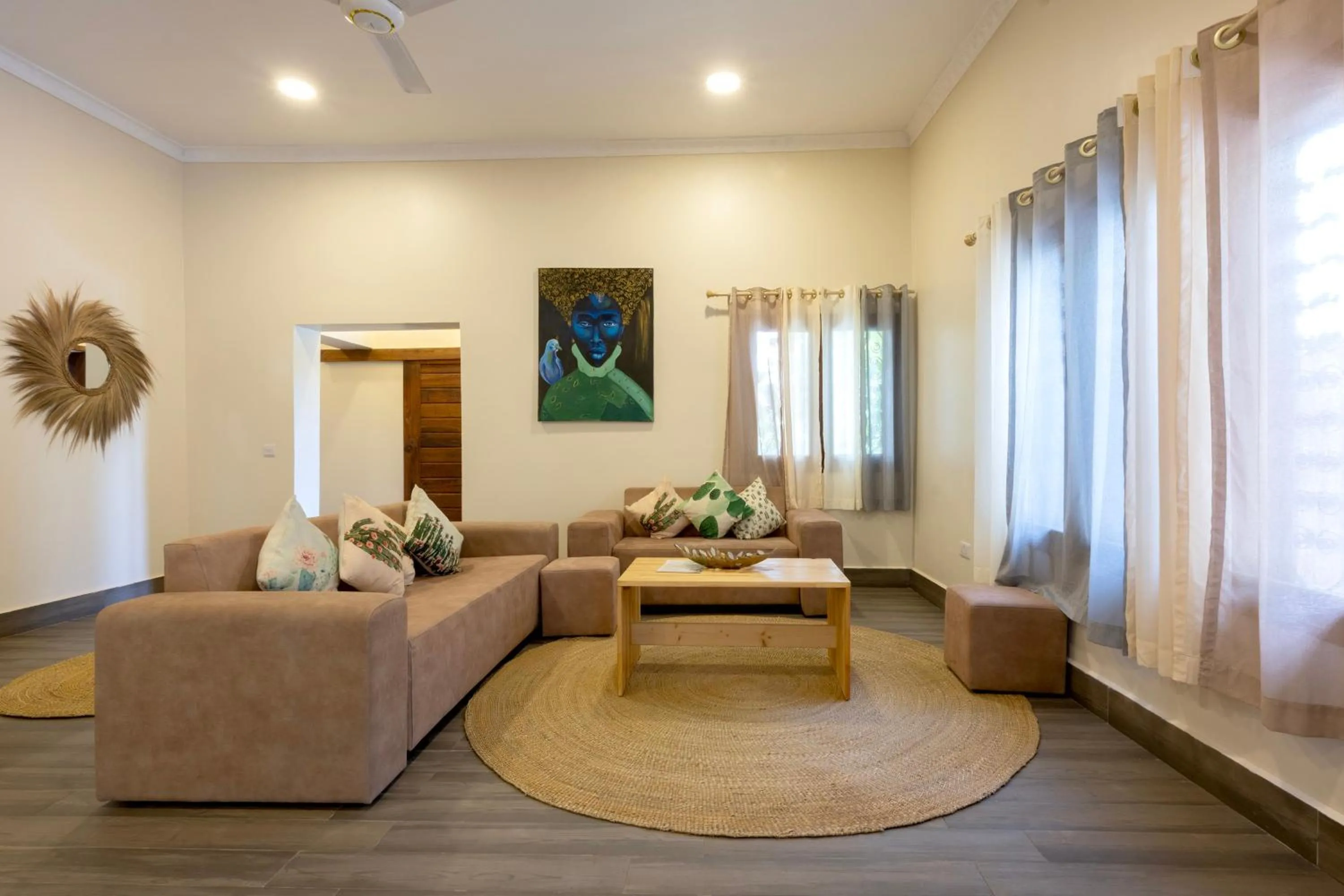 Living room in RoRi Private Luxury Villas