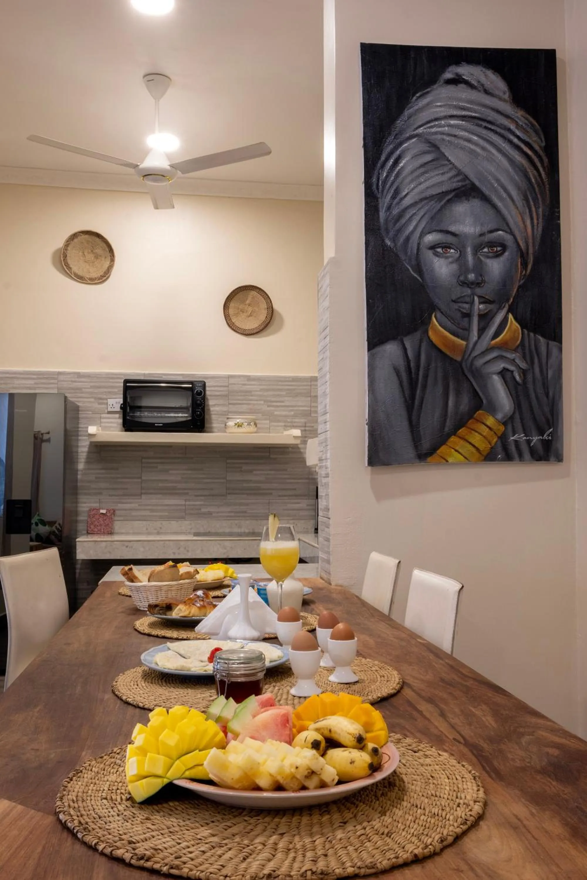 Kitchen or kitchenette in RoRi Private Luxury Villas