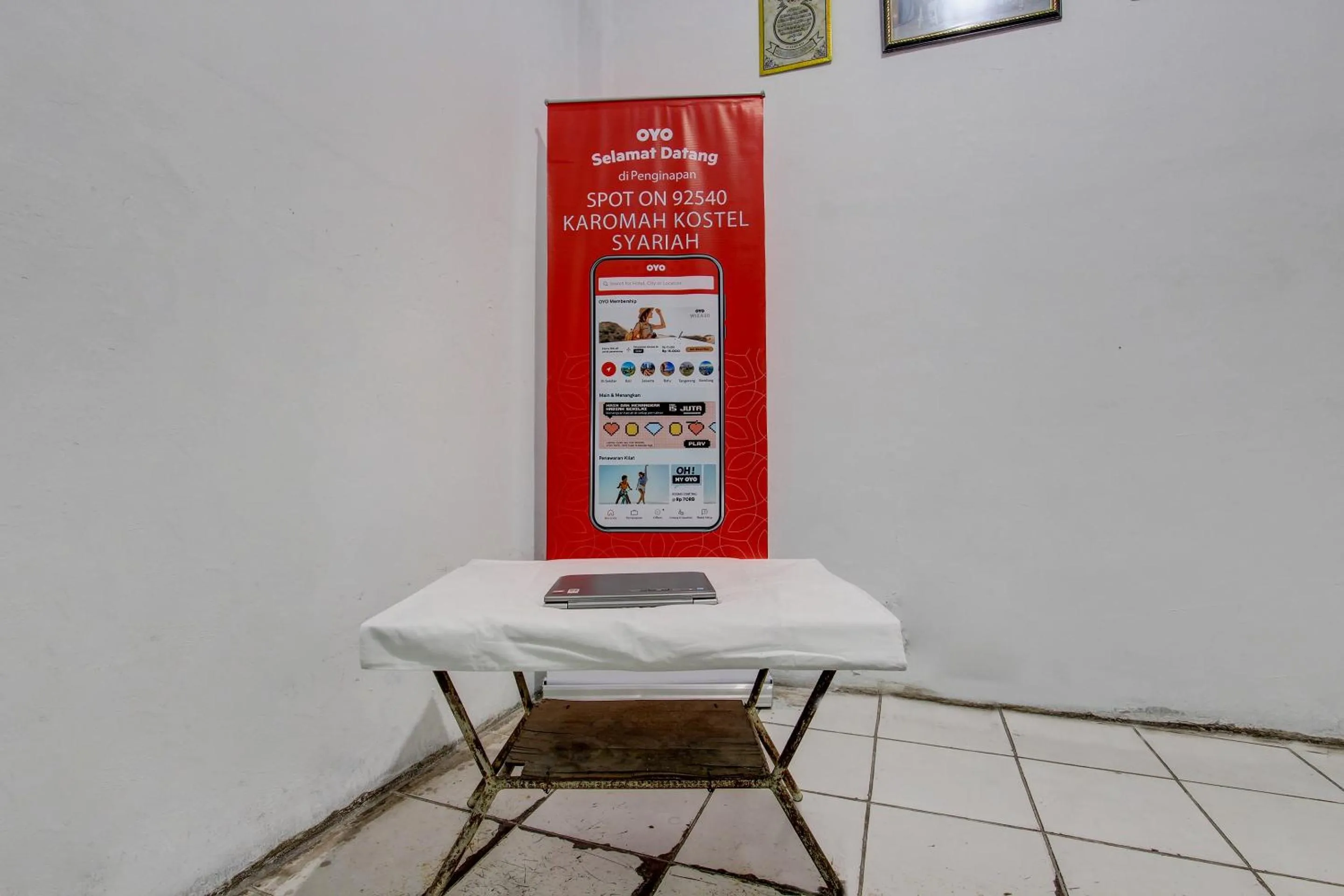 Lobby or reception in Hotel O Karomah Kostel Syariah