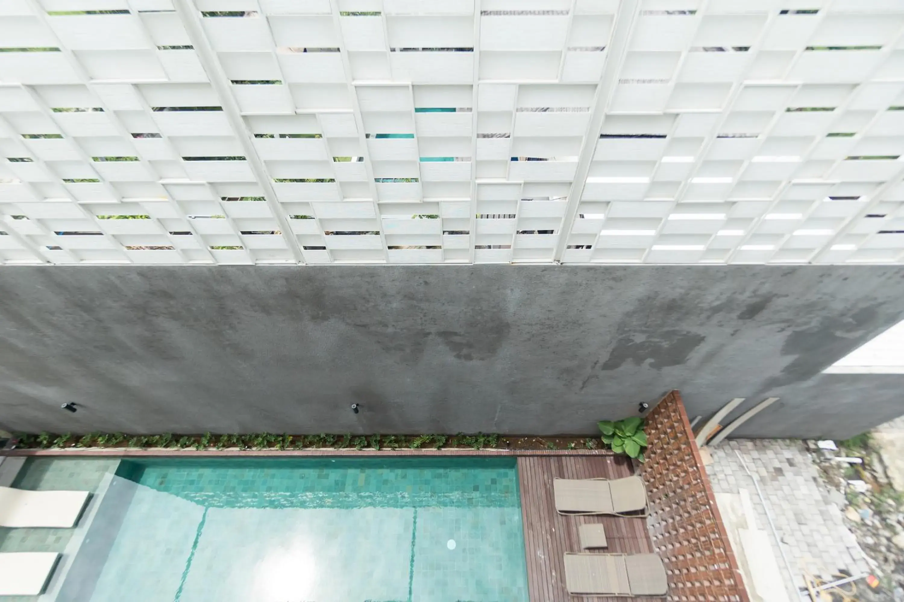 Pool view in Sarang Comfort Pool view in Sarang Comfort