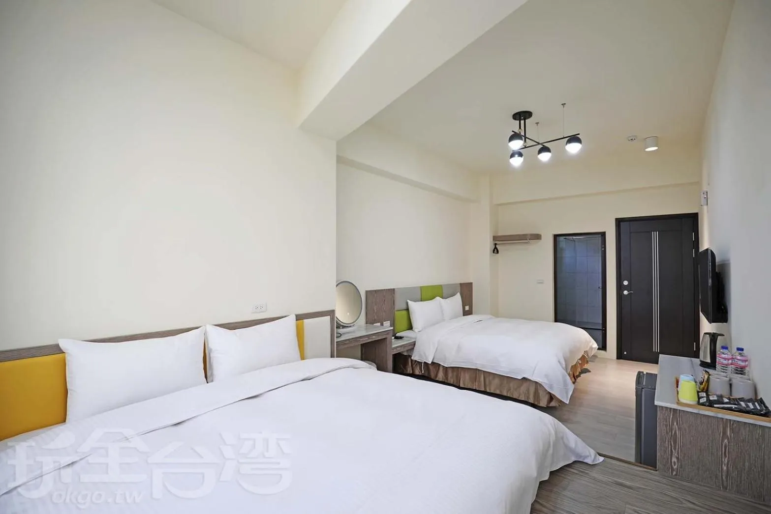 Bed in Happy Dragon Homestay