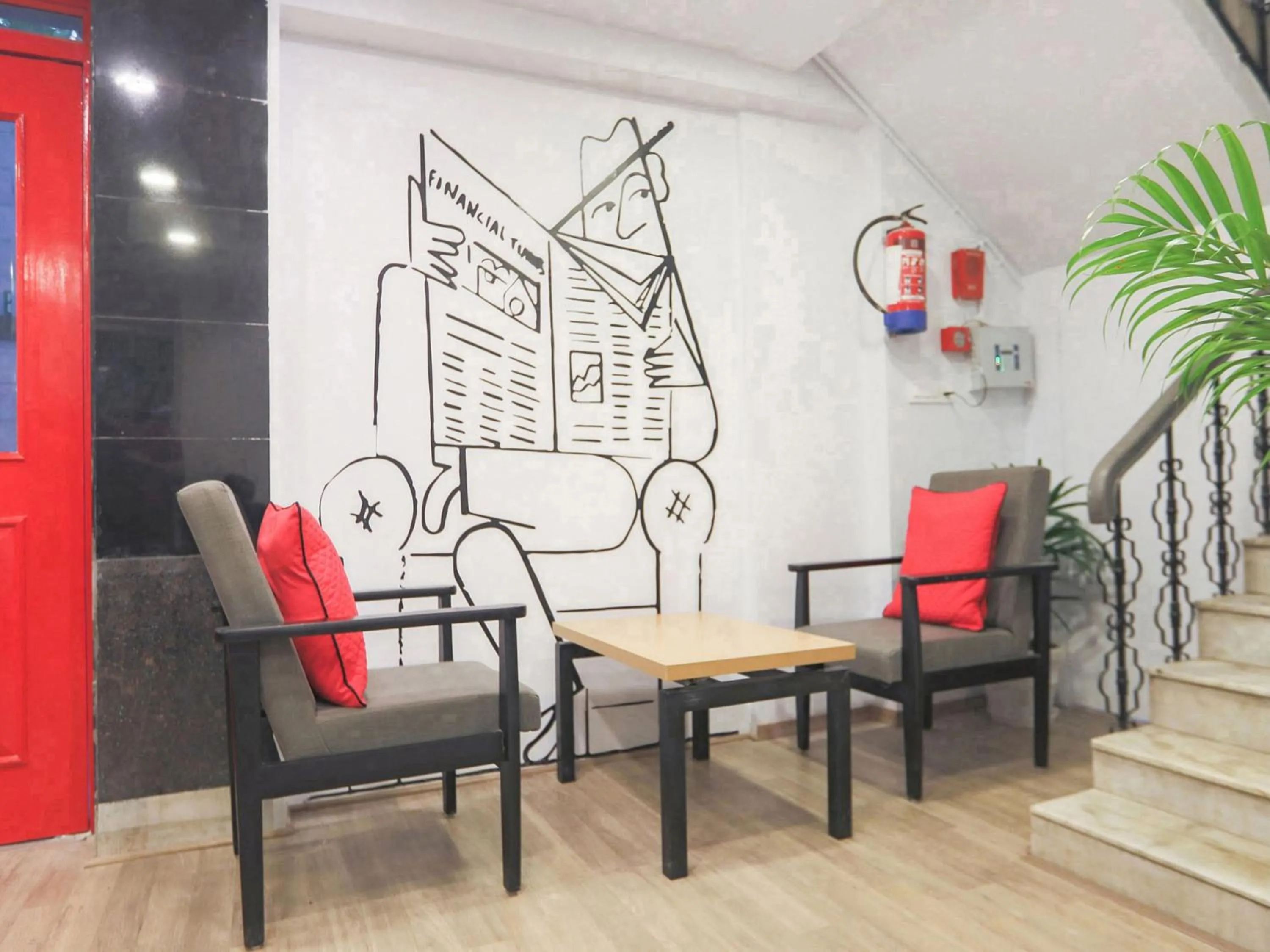 Lobby or reception in SPOT ON Trishakti Guest House