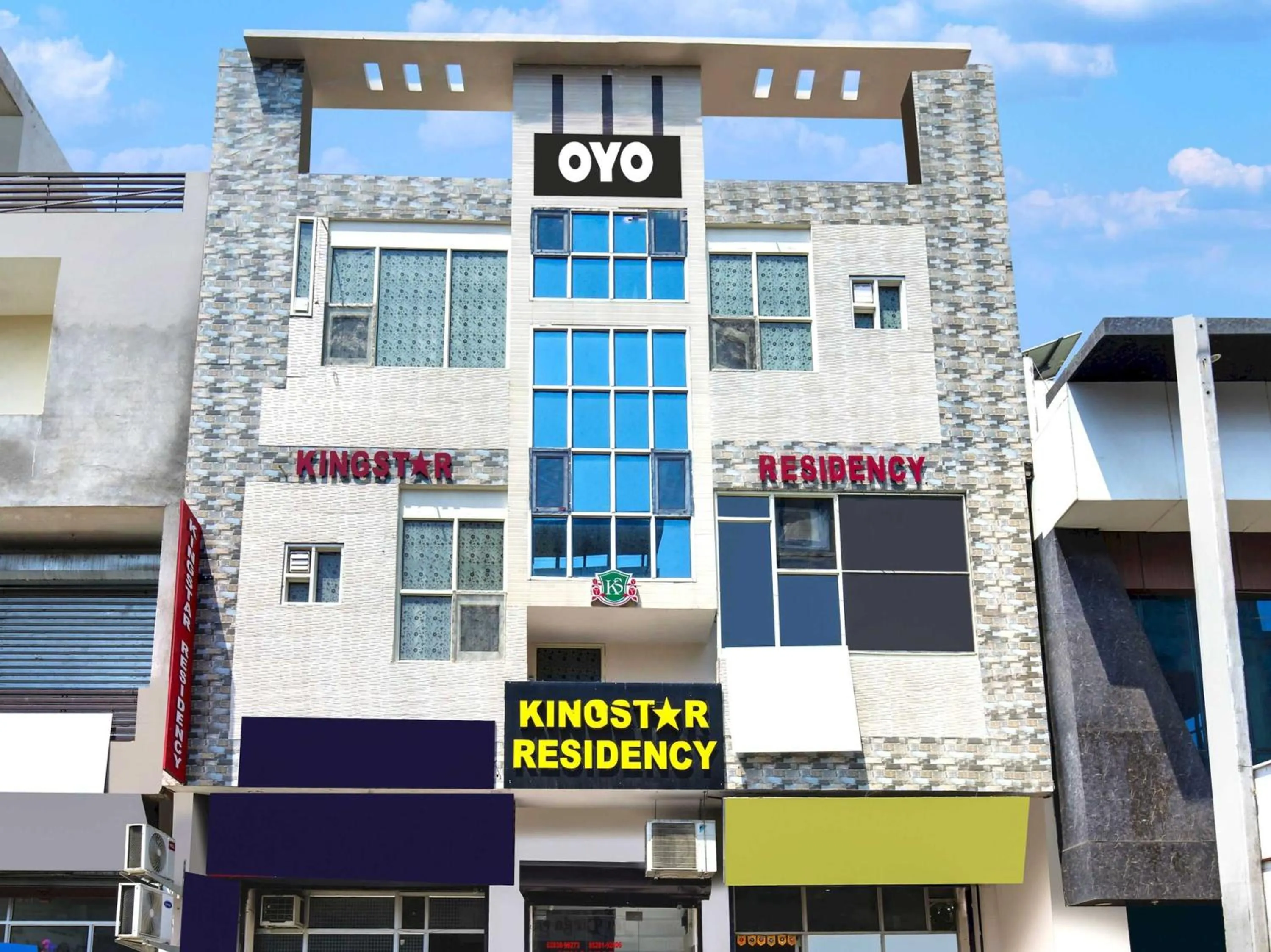 Facade/entrance in Hotel O King Star Residency