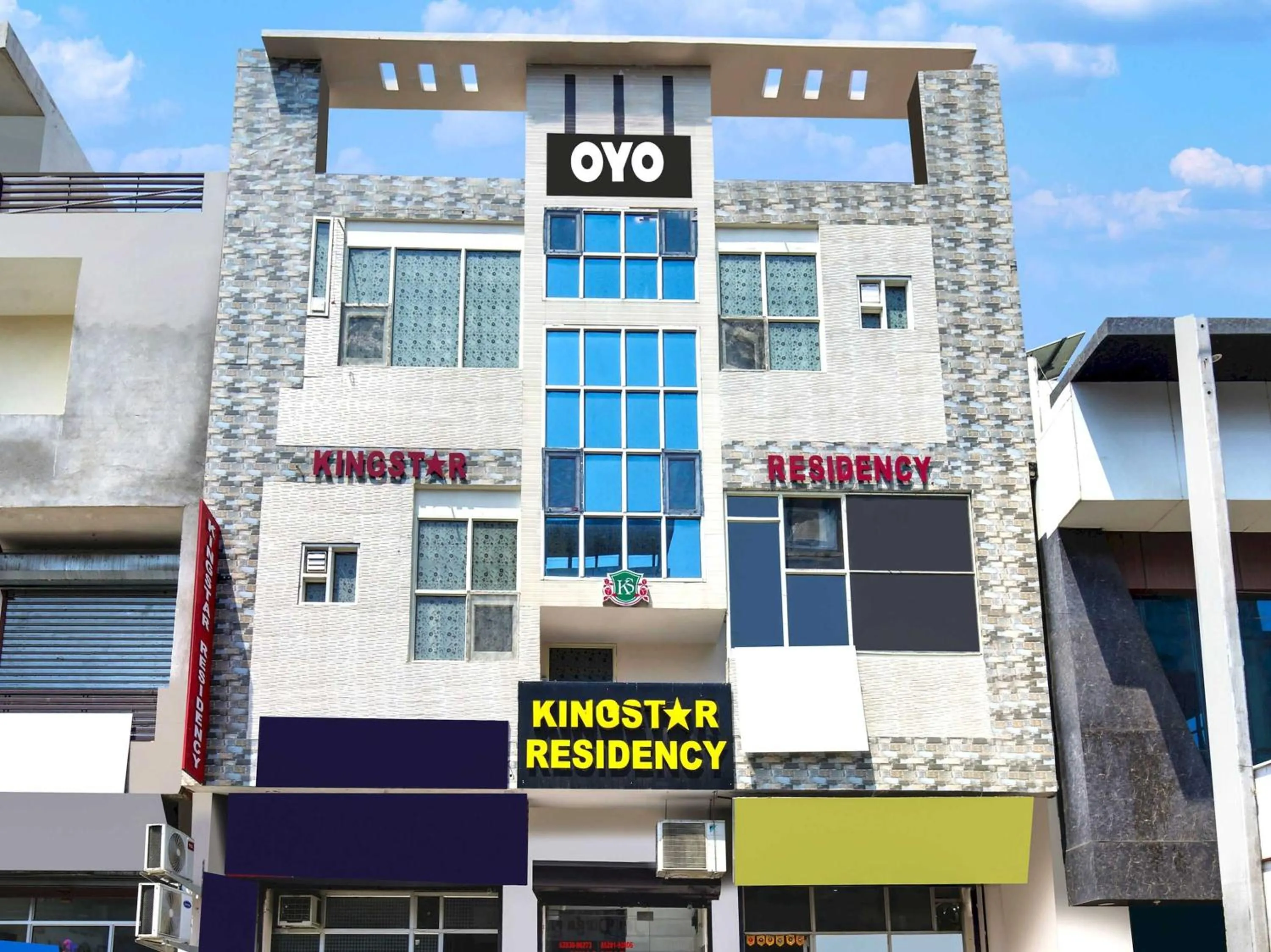 Facade/entrance in Hotel O King Star Residency