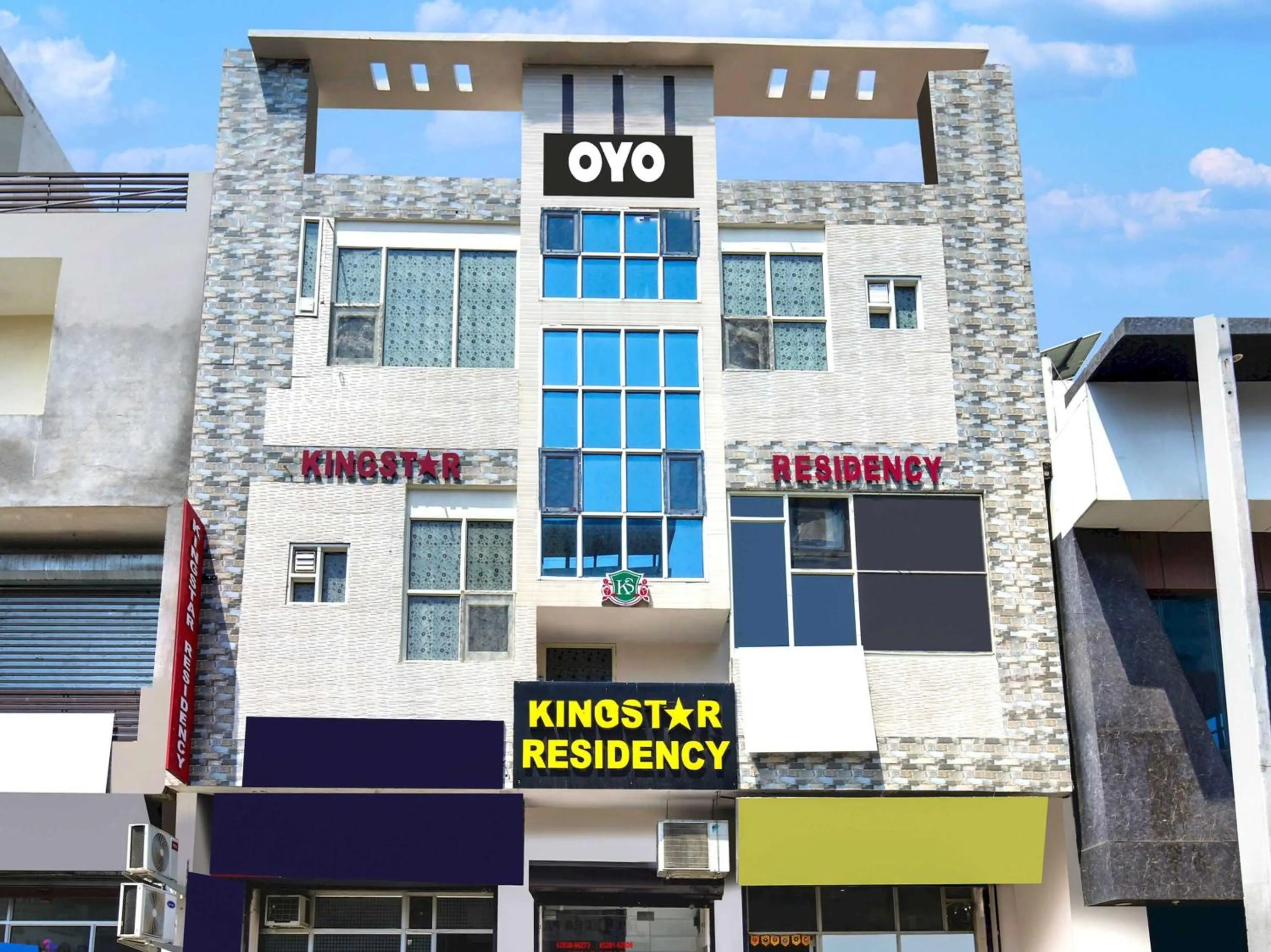 Facade/entrance in Hotel O King Star Residency