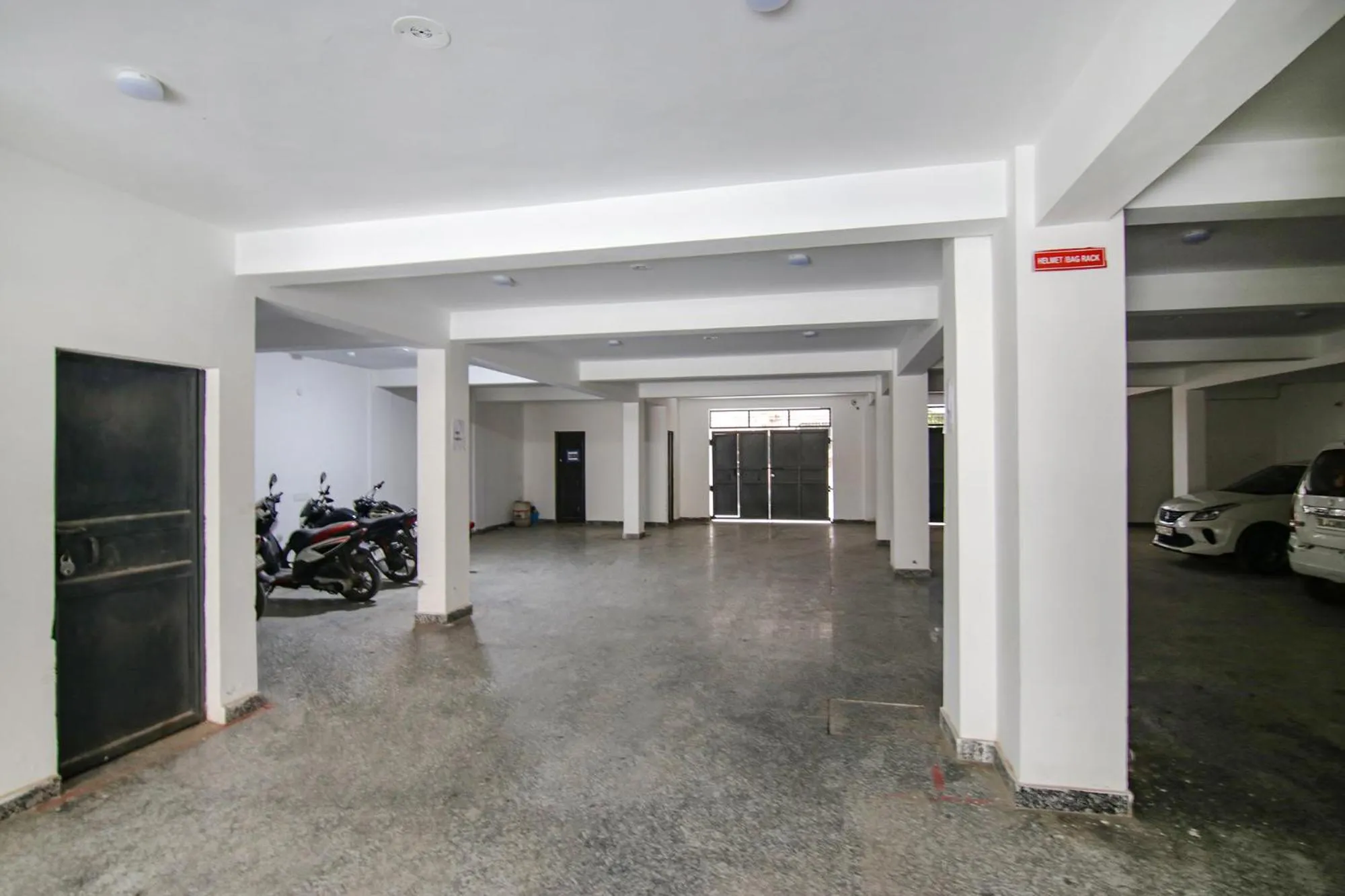 Parking in FabHotel Moro Rohini Sector 4
