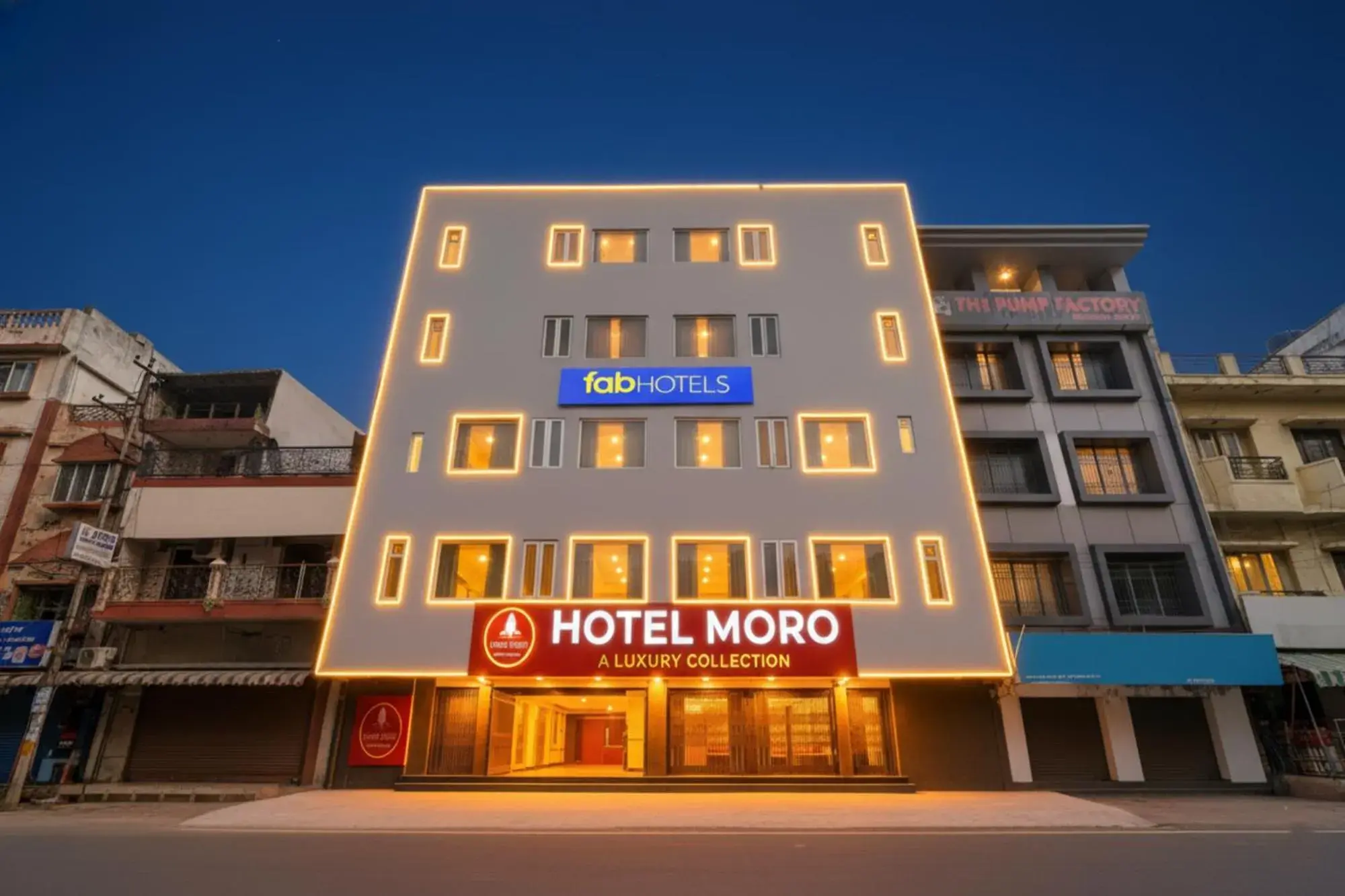 Property building in FabHotel Moro Rohini Sector 4 Property building in FabHotel Moro Rohini Sector 4