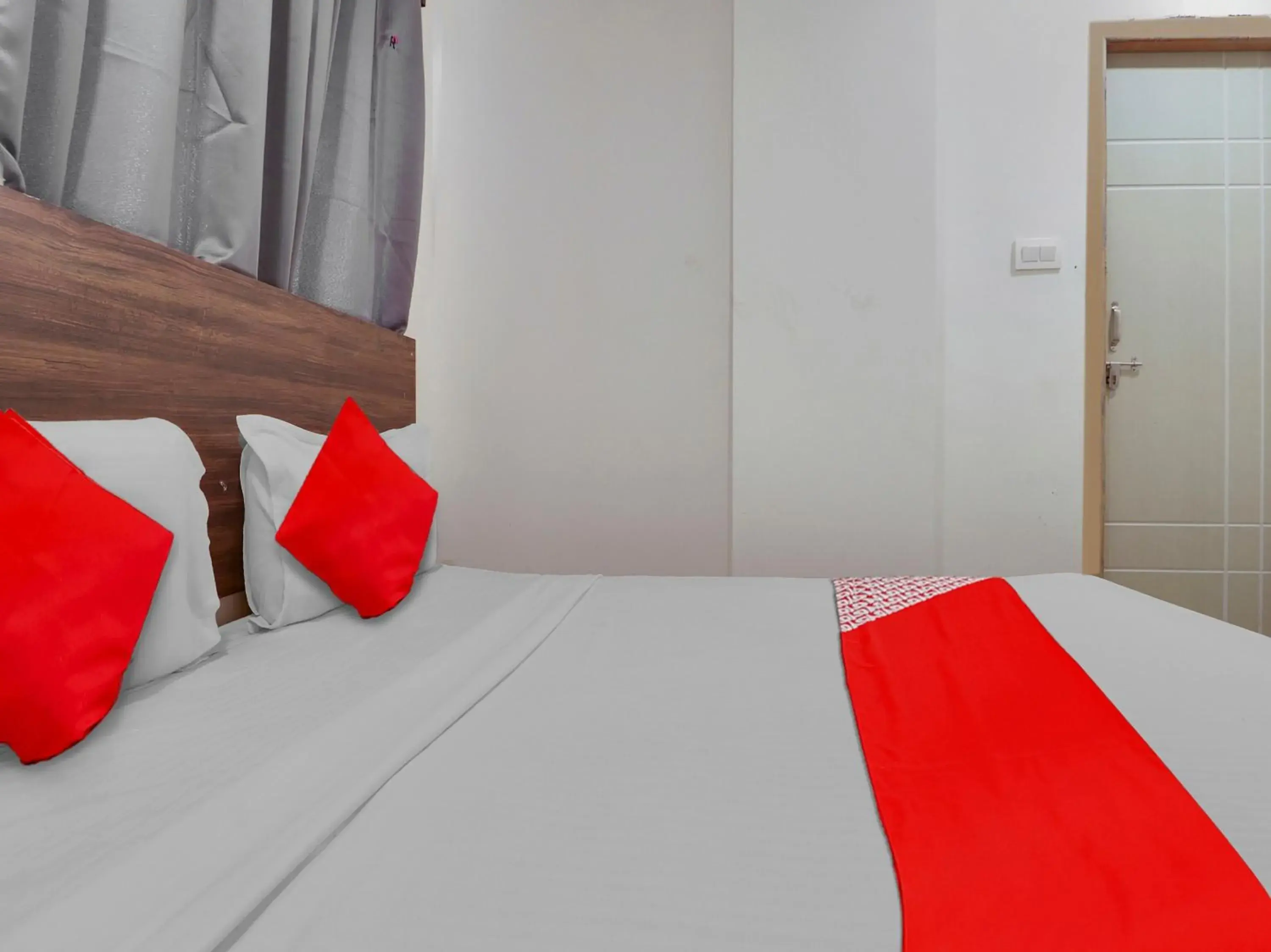 Bedroom, Bed in Super Hotel O R Square Uppal Bedroom, Bed in Super Hotel O R Square Uppal